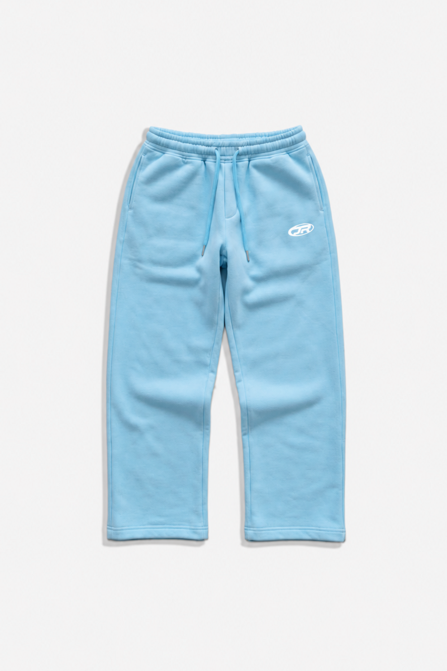 JR Logo Baby Blue Baggy Eşofman Altı