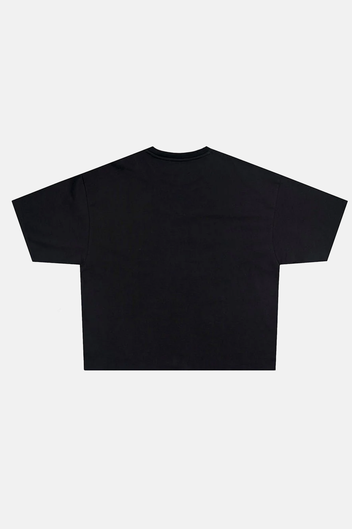 JR Red System Baskılı Siyah Boxy Fit Tshirt
