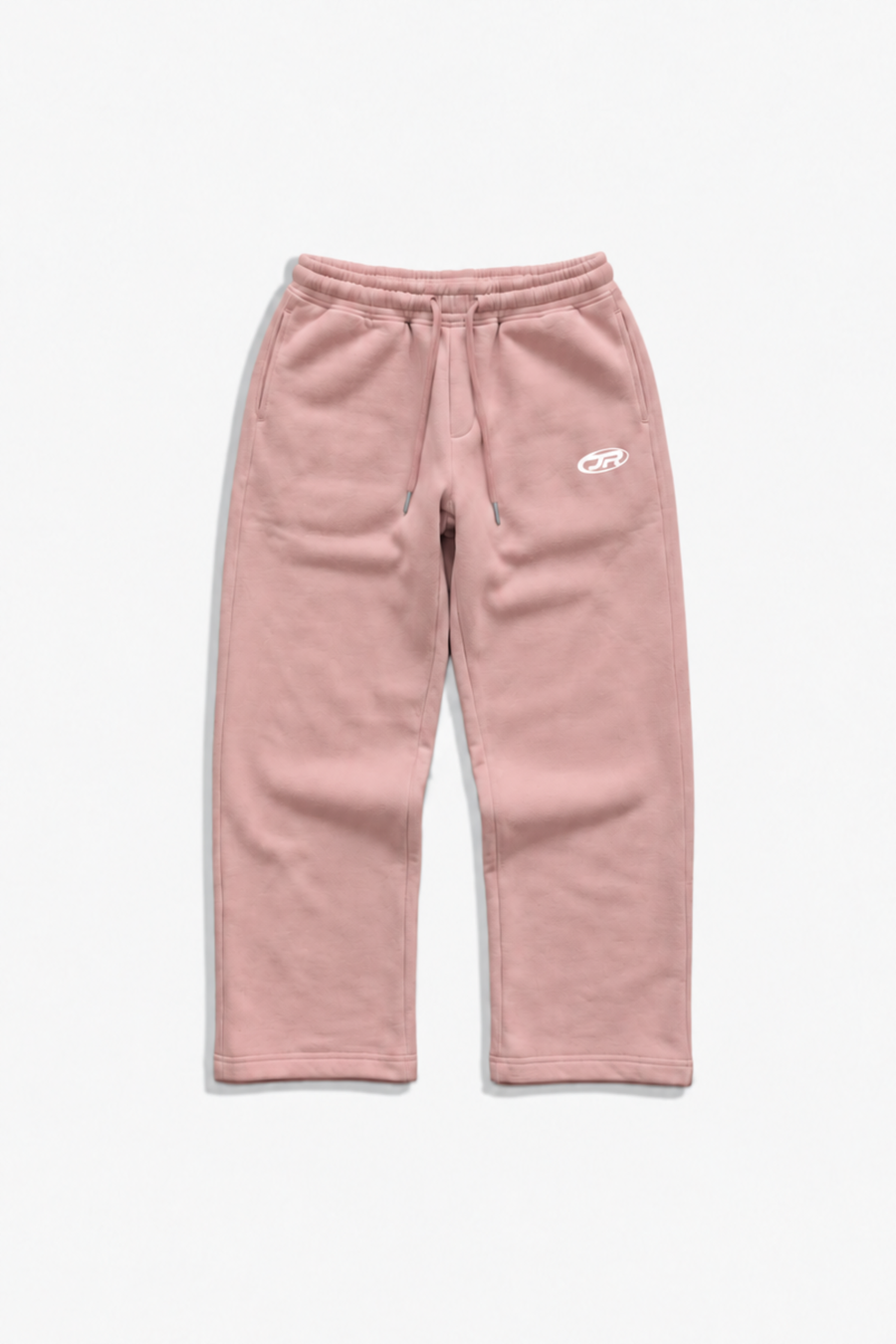 JR Logo Baby Pink Baggy Eşofman Altı