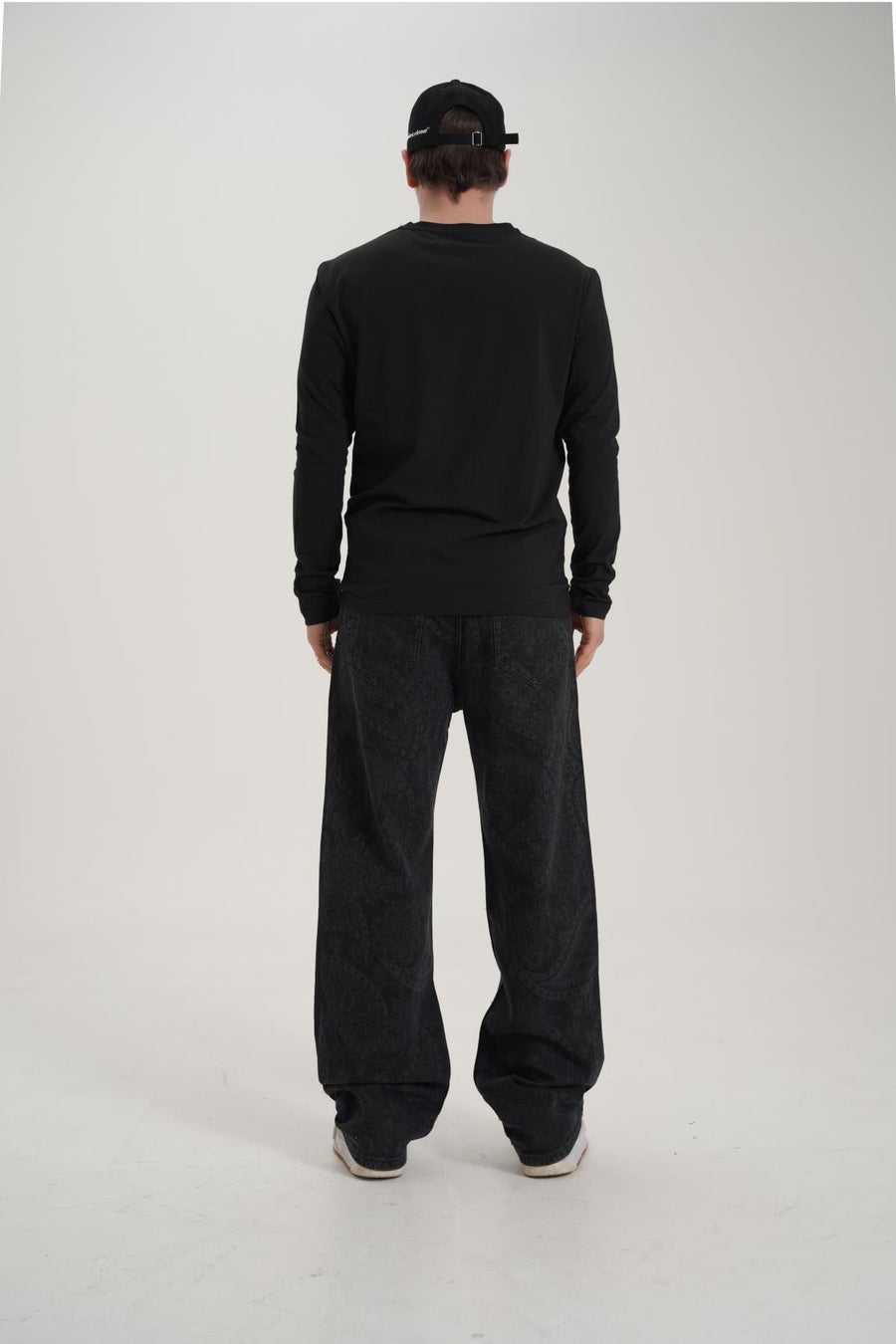 Basic Siyah Fit İnce Kumaş Longsleeve CT01 24CY122