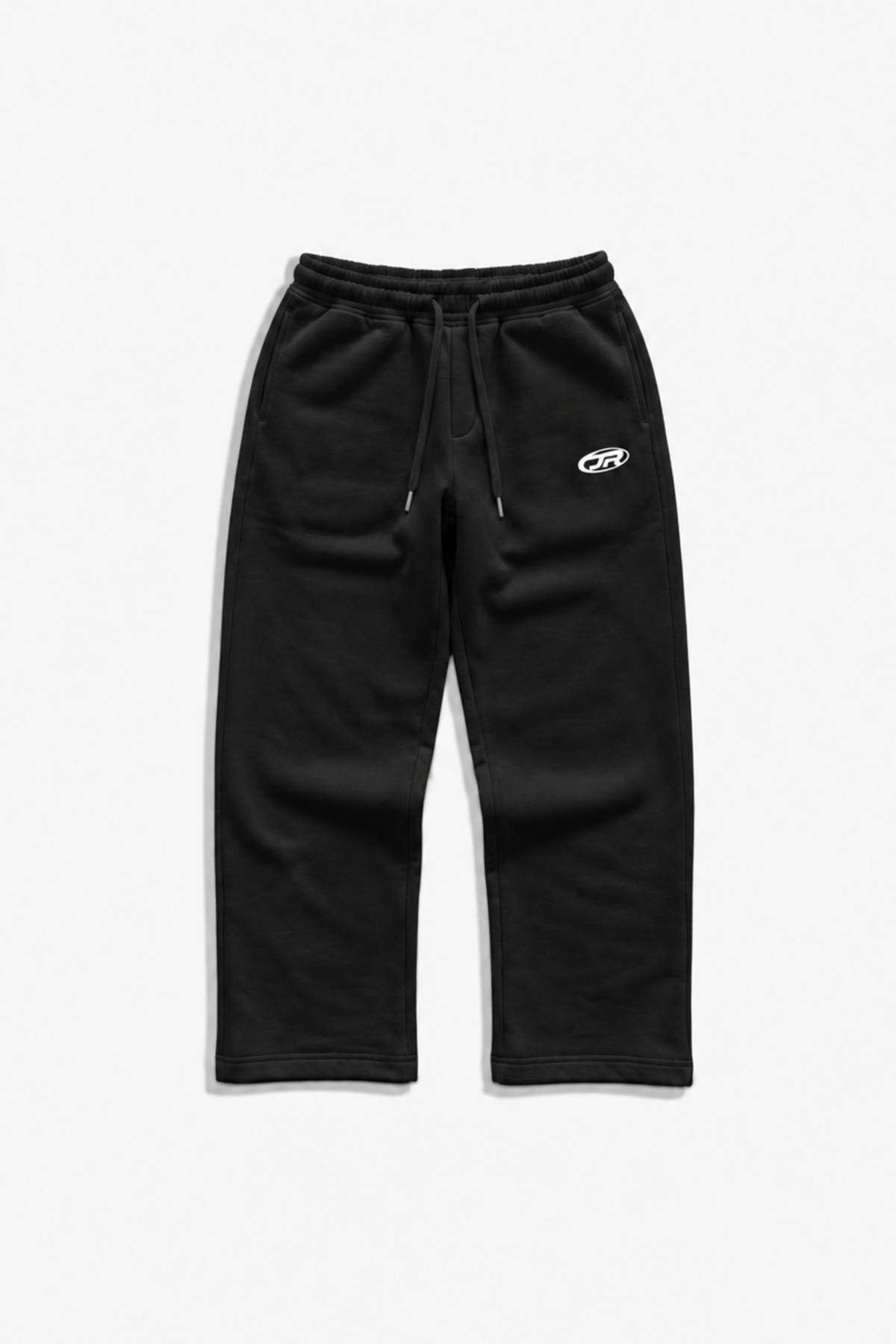 JR Logo Siyah Baggy Eşofman Altı