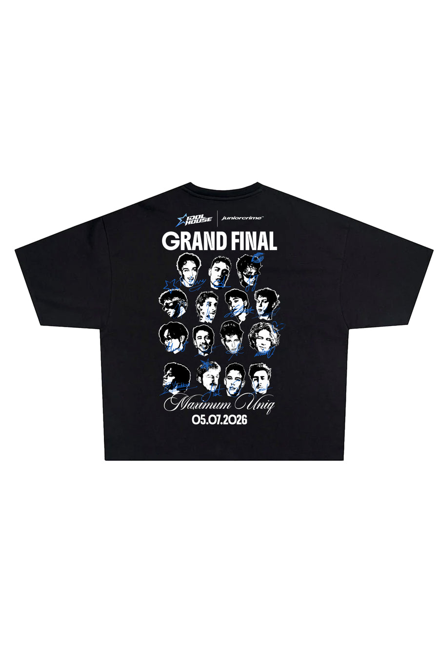 Idol House Grand Final Merch - Siyah