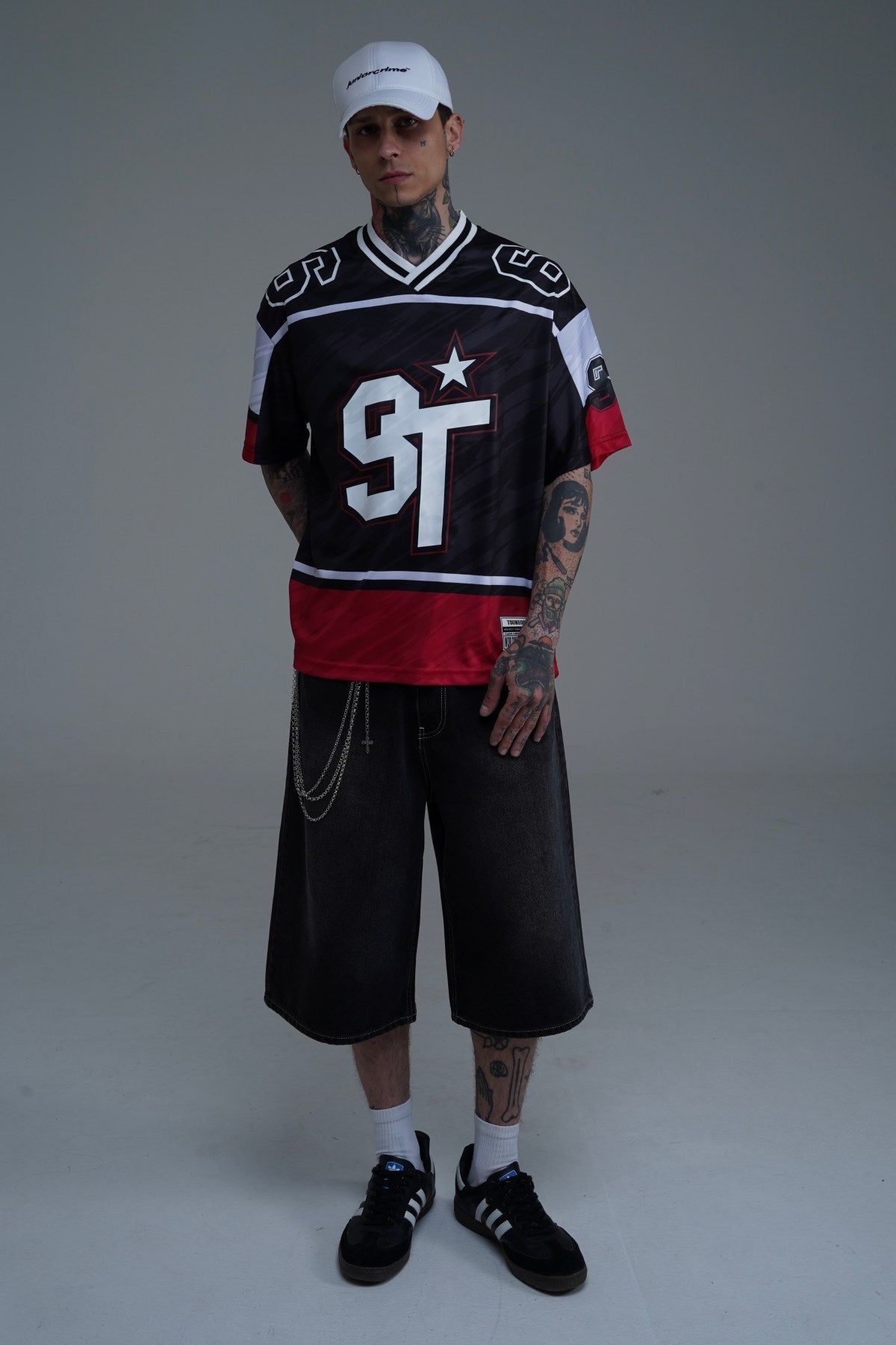 Baskılı St Oversize Forma Tshirt JC01 26Y195