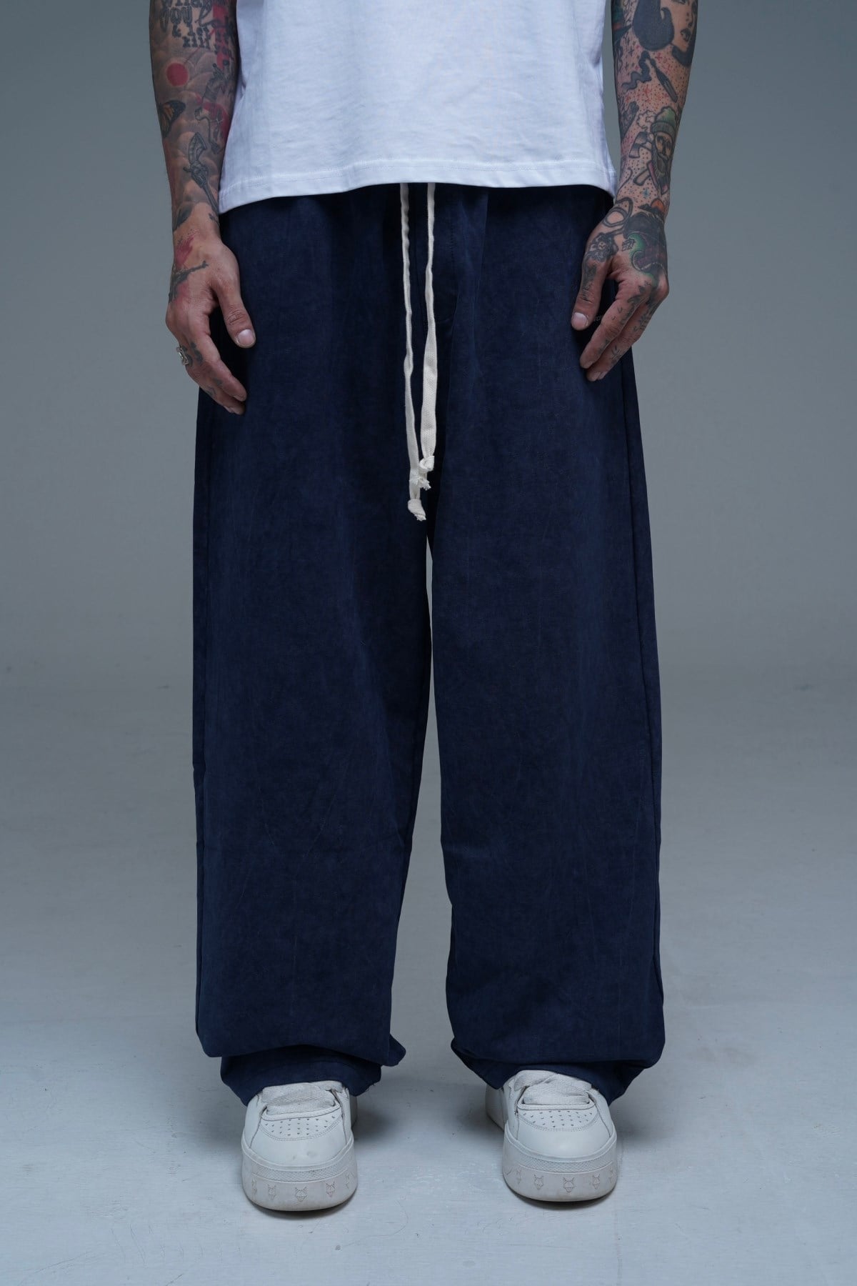 Juniorcrime Baskılı Parlament Acid Wash Baggy Eşofman