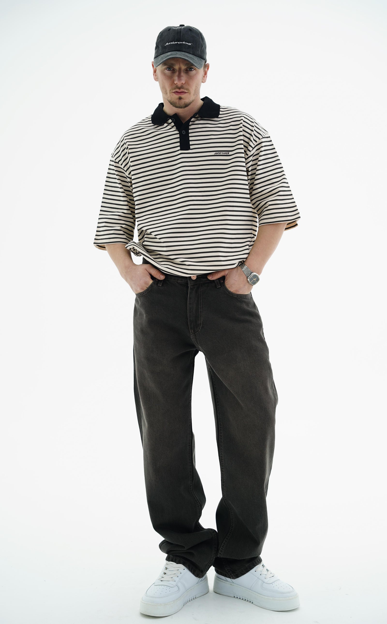 Koyu Kahverengi Jean Pantolon CT01 6610-snatch