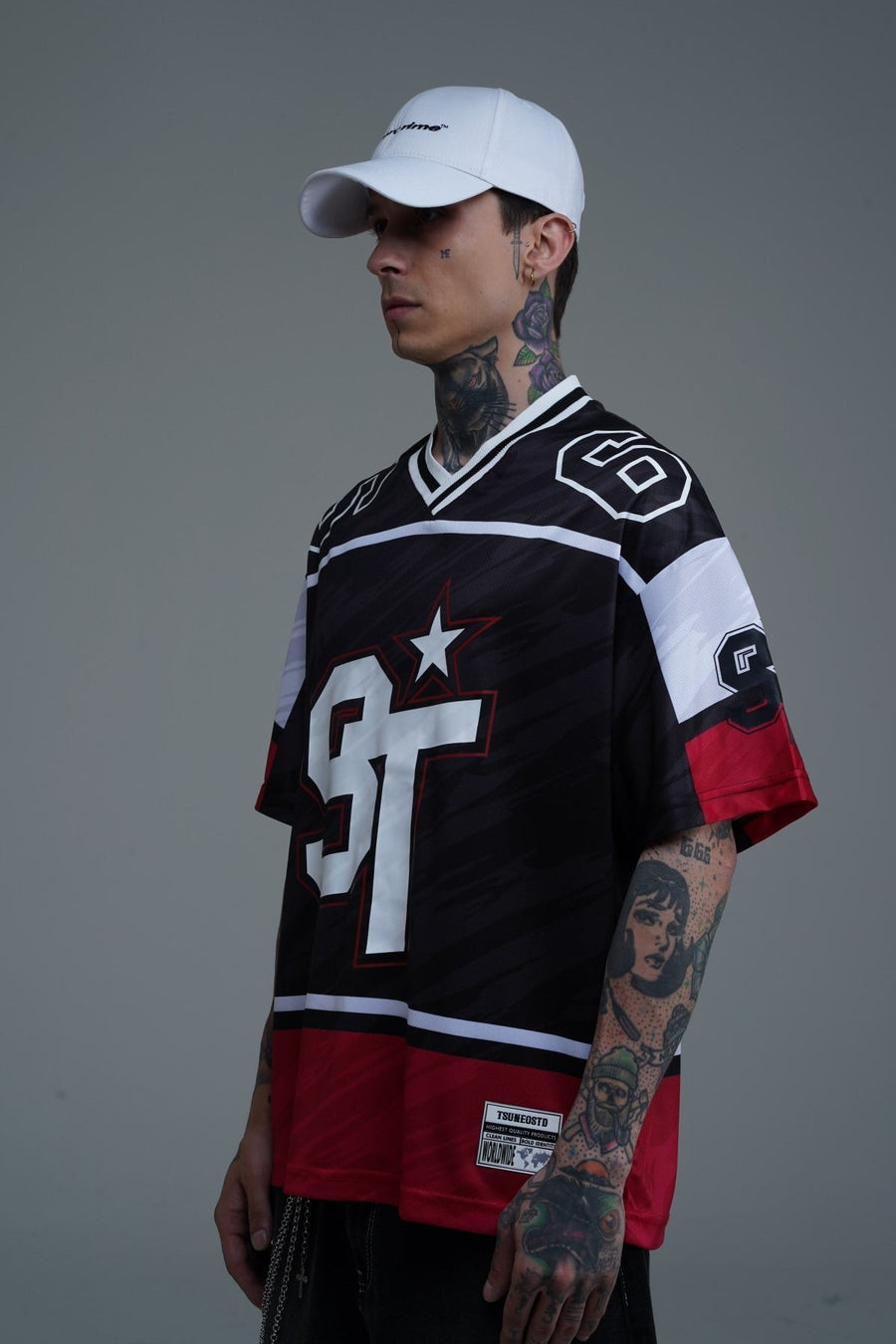 Baskılı St Oversize Forma Tshirt JC01 26Y195