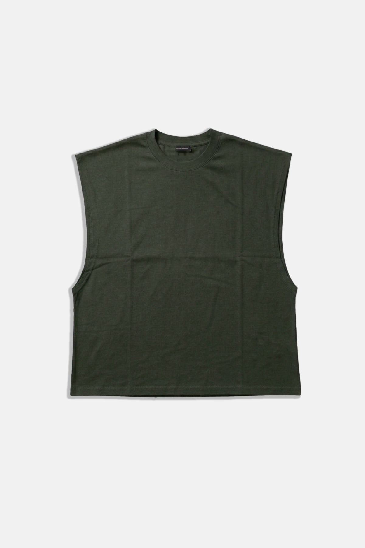 JR Boxy Fit Kolsuz Haki Oversize Tshirt