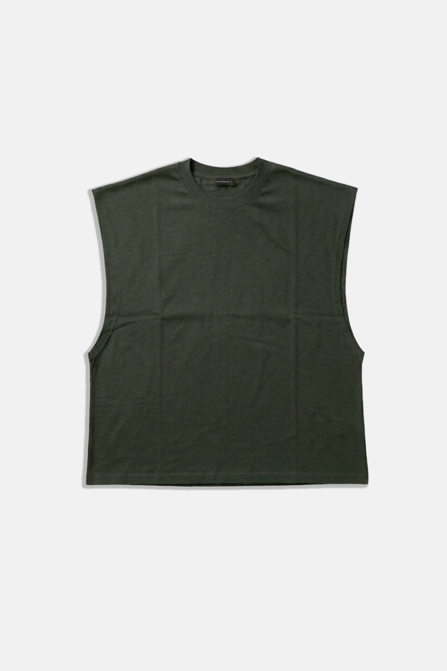 JR Boxy Fit Kolsuz Haki Oversize Tshirt