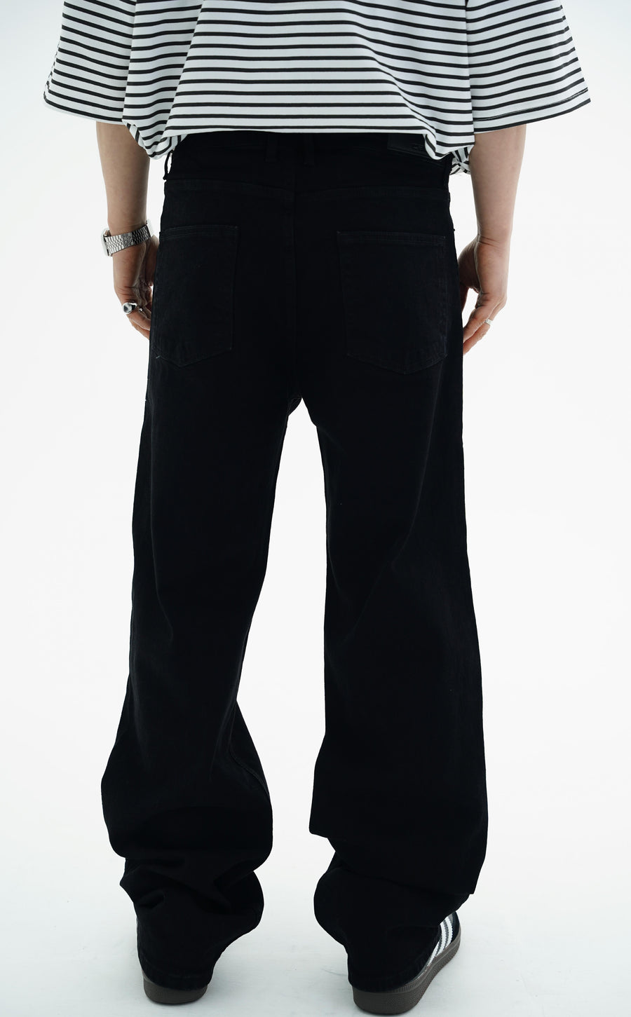 Siyah Regular Jean Pantolon CT01 6623-L