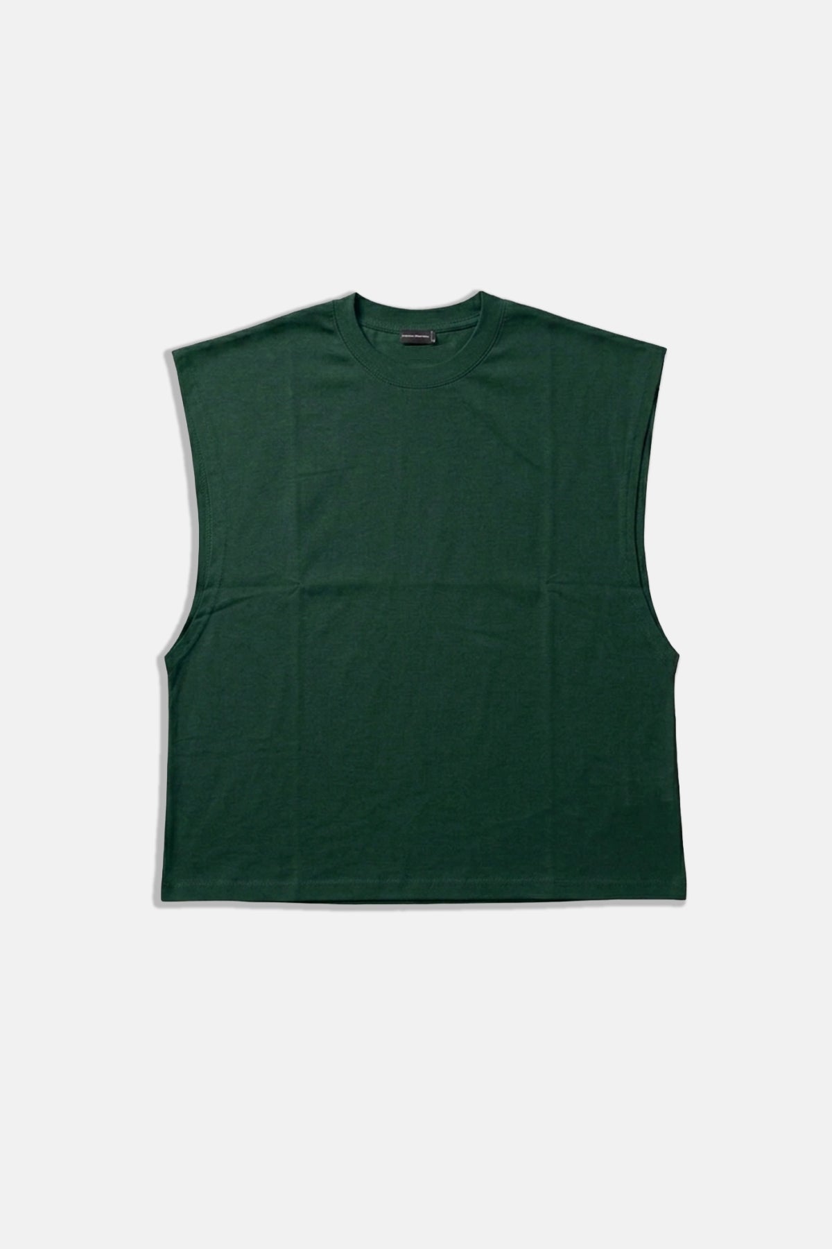 JR Boxy Fit Kolsuz Yeşil Oversize Tshirt