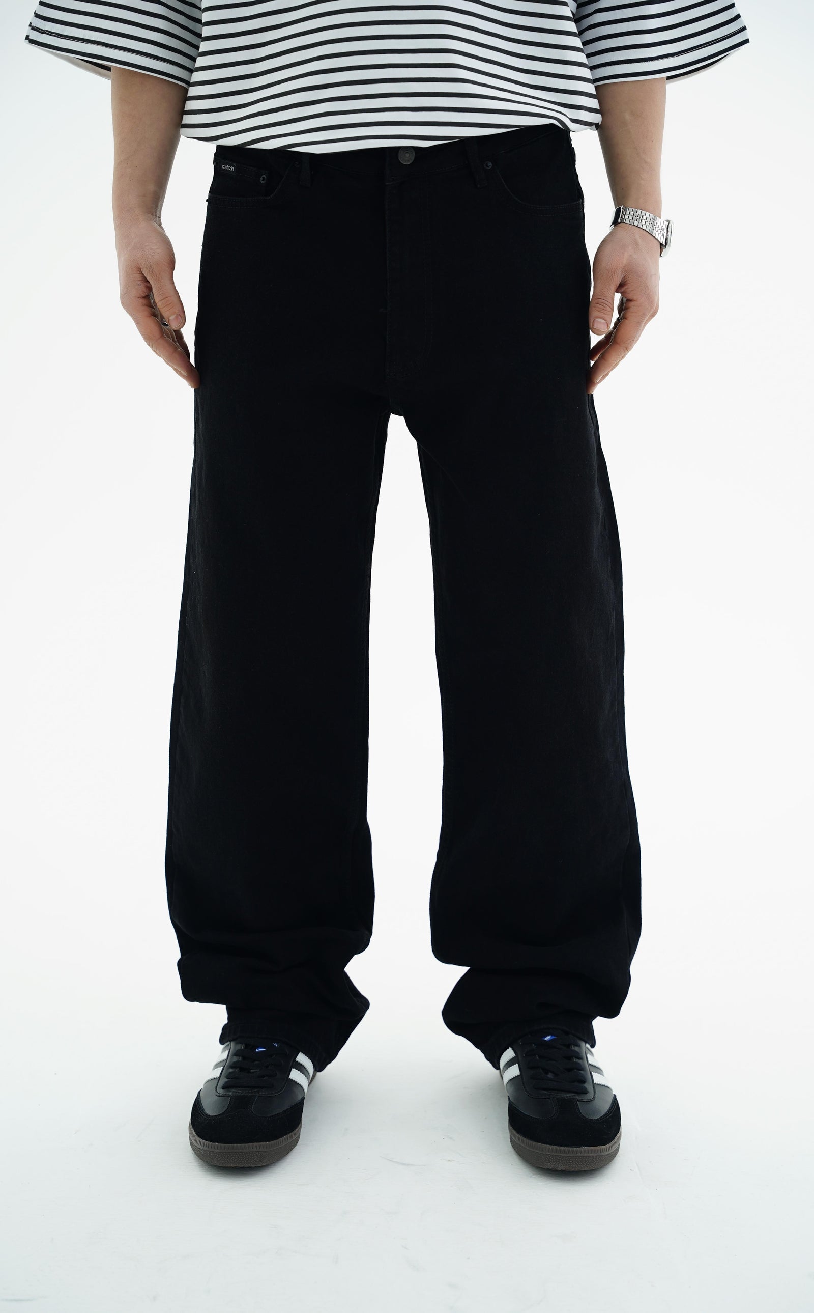 Siyah Regular Jean Pantolon CT01 6623-L