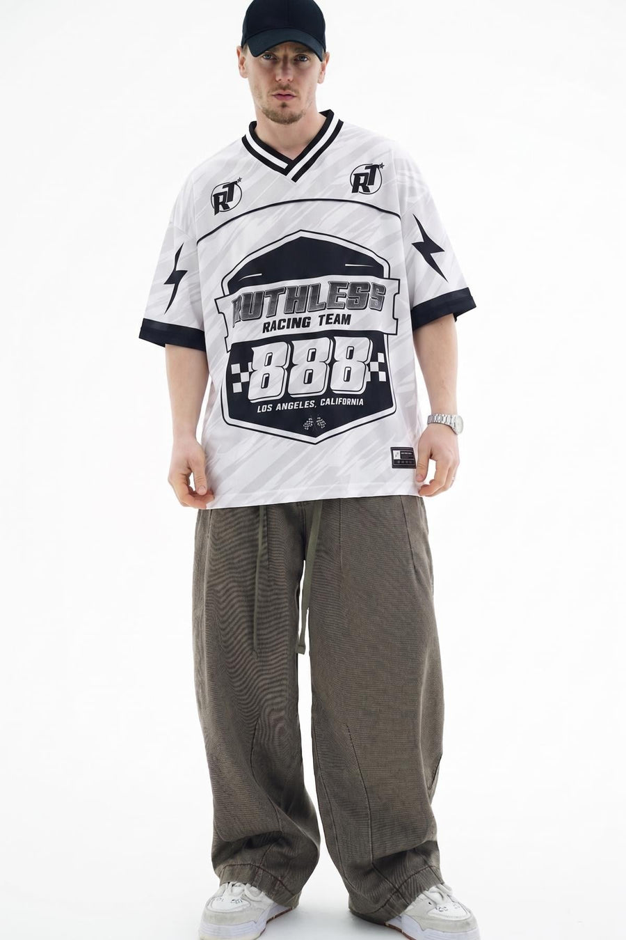 Ruth Baskılı Oversize Forma Tshirt JC01 26Y158