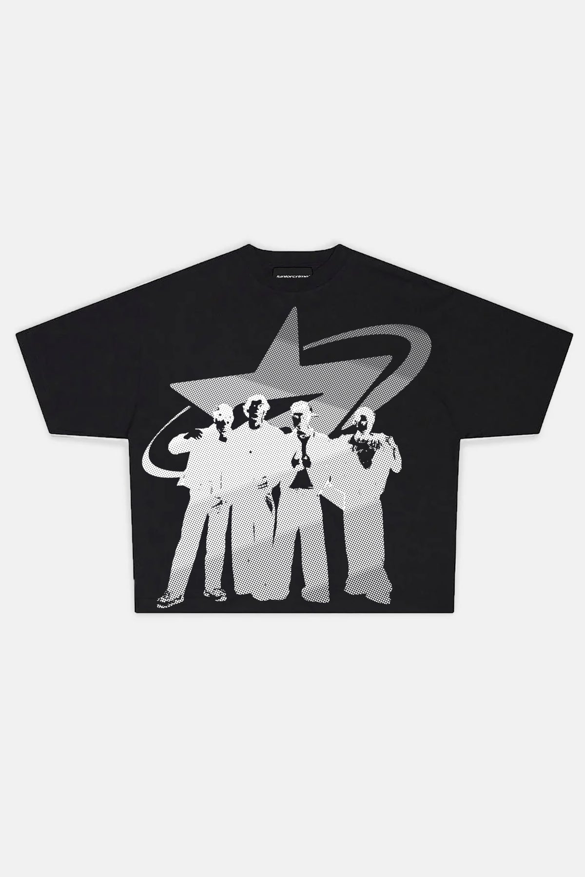 Radikal Merch - Baskılı Siyah Boxy Tshirt (Pre Order)