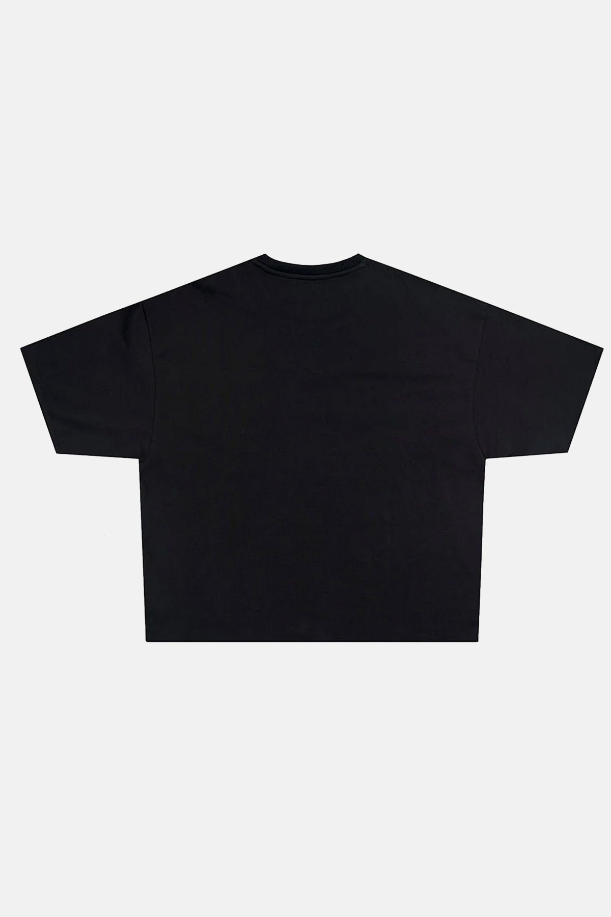 JR All Signature Red Baskılı Siyah Boxy Fit Tshirt