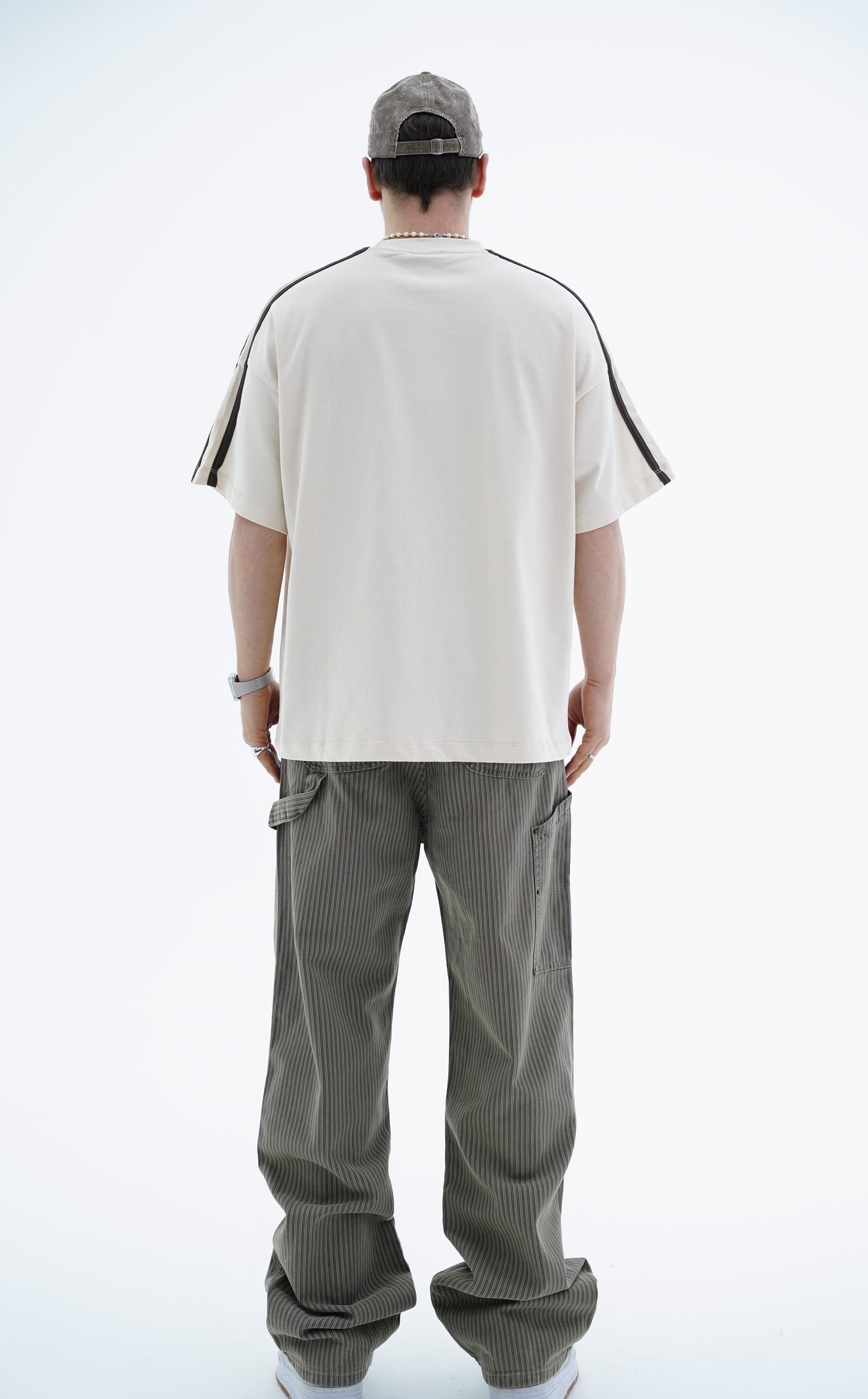 Frontier Patch Detay Kemik Oversize Tshirt JC01 26Y125