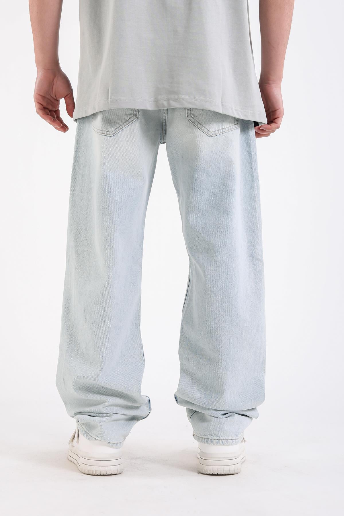 Paranoid Patch Detay Açık Mavi Jean Pantolon