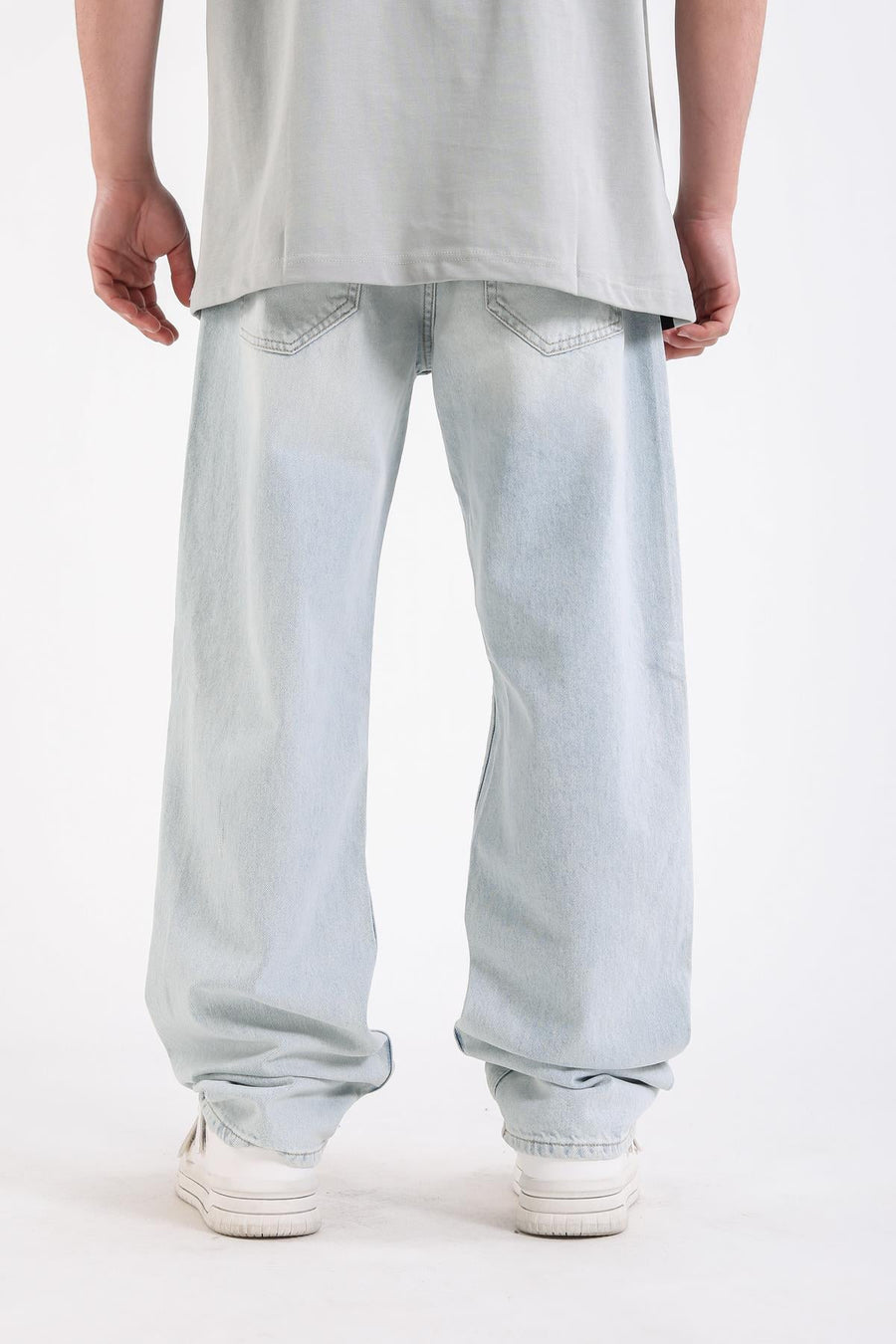 Paranoid Patch Detay Açık Mavi Jean Pantolon