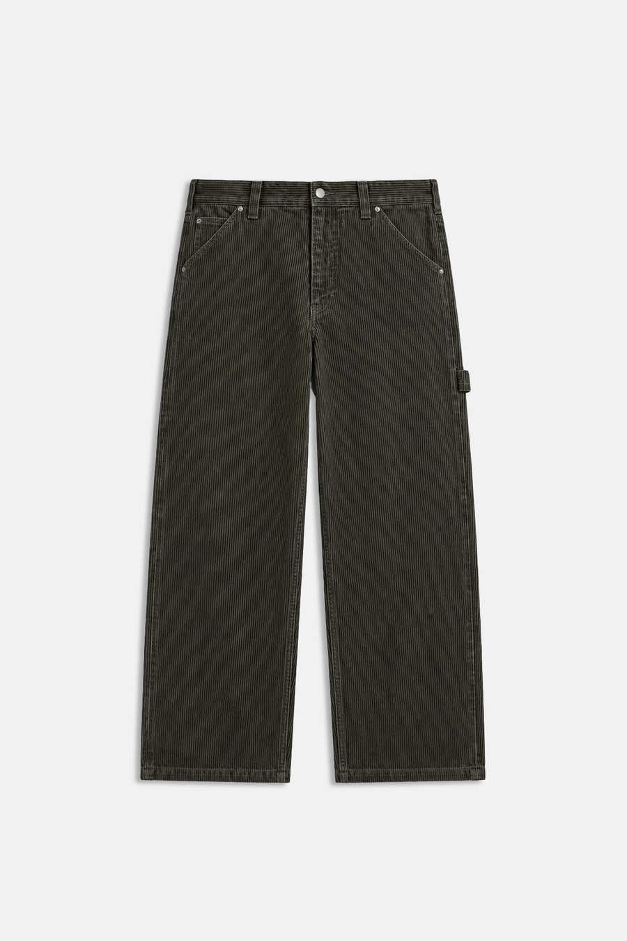 Çizgili Baggy Jean Pantolon