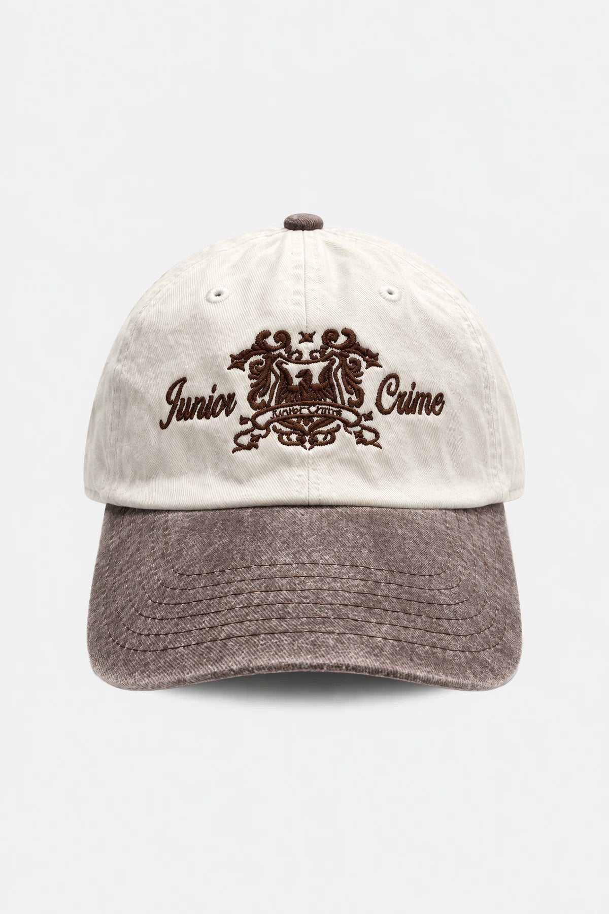JR Eagle Double Color White Cap