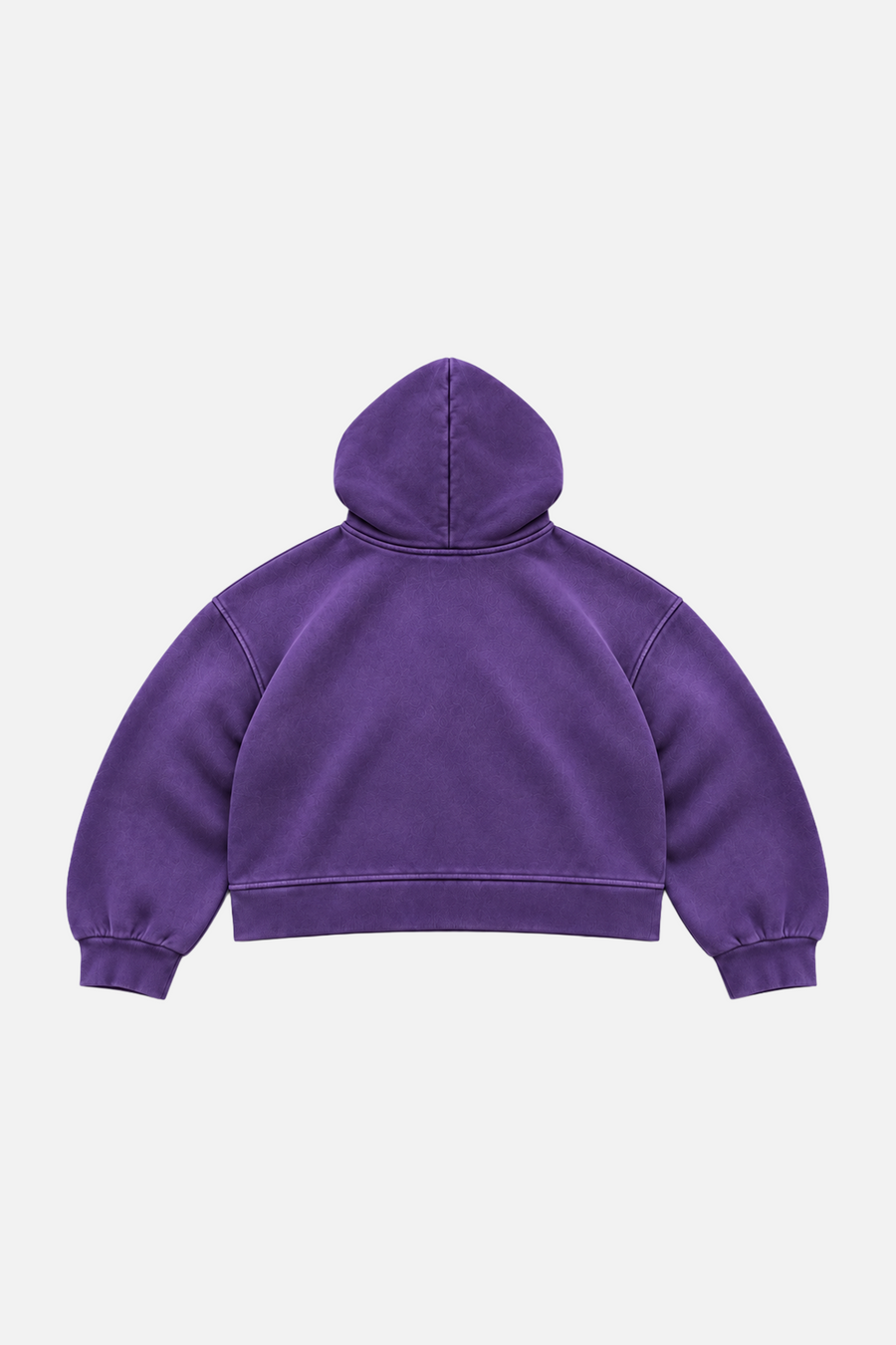JR Real Boxy Fit Acid Wash Hoodie
