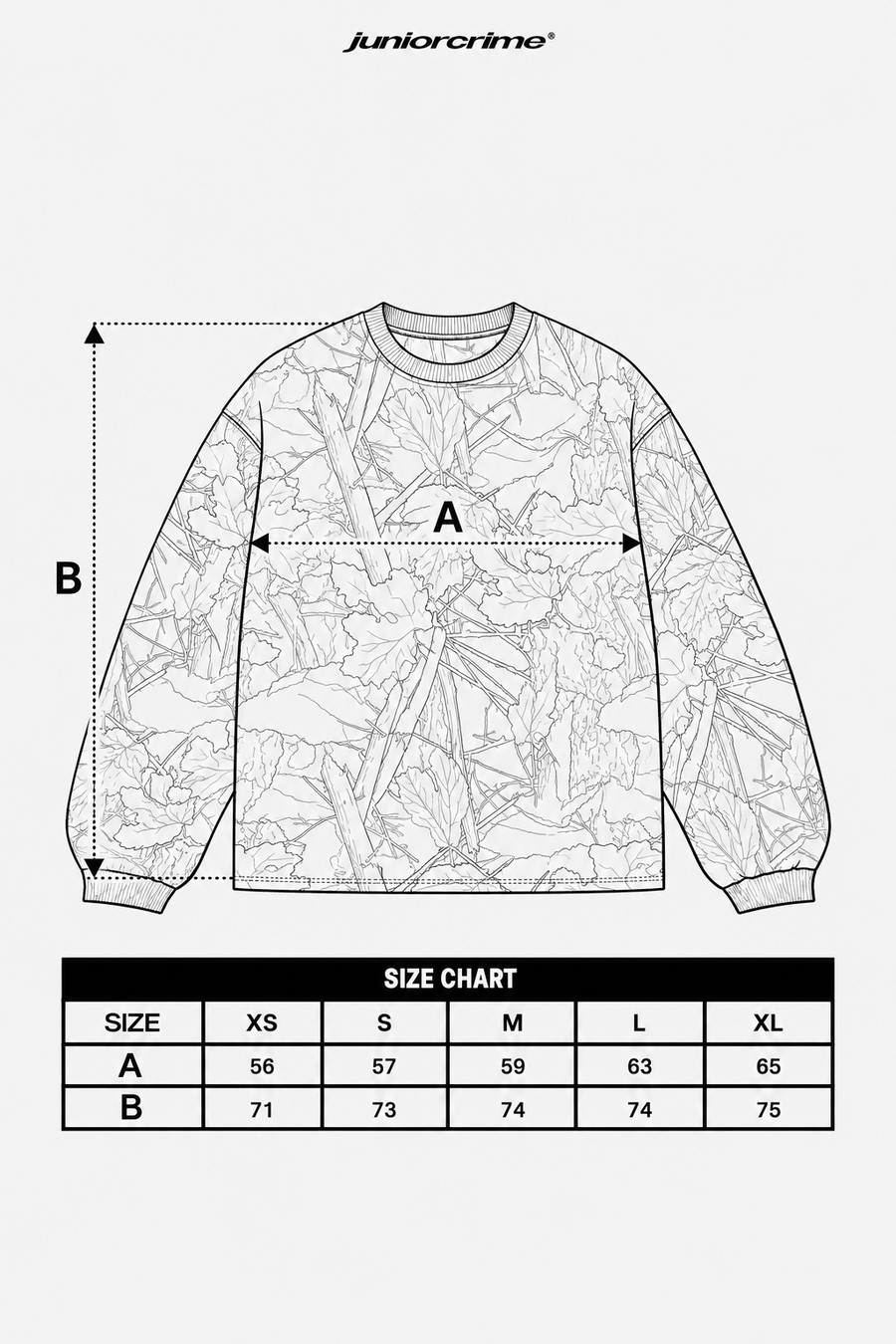 Tree Camo Desenli Waffle Kumaş Oversize Tshirt