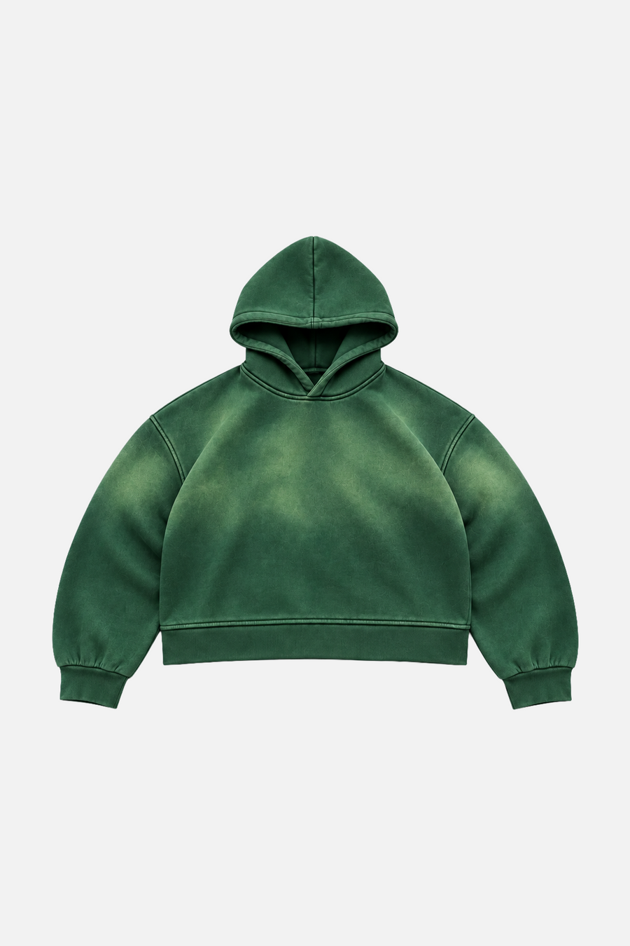 JR Real Boxy Fit Acid Wash Hoodie