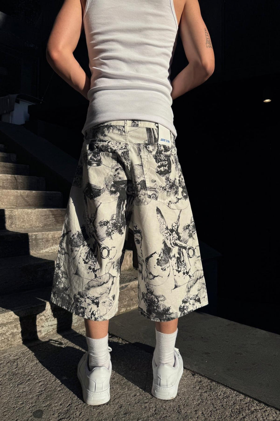David Desen Jr Baggy Jean Şort