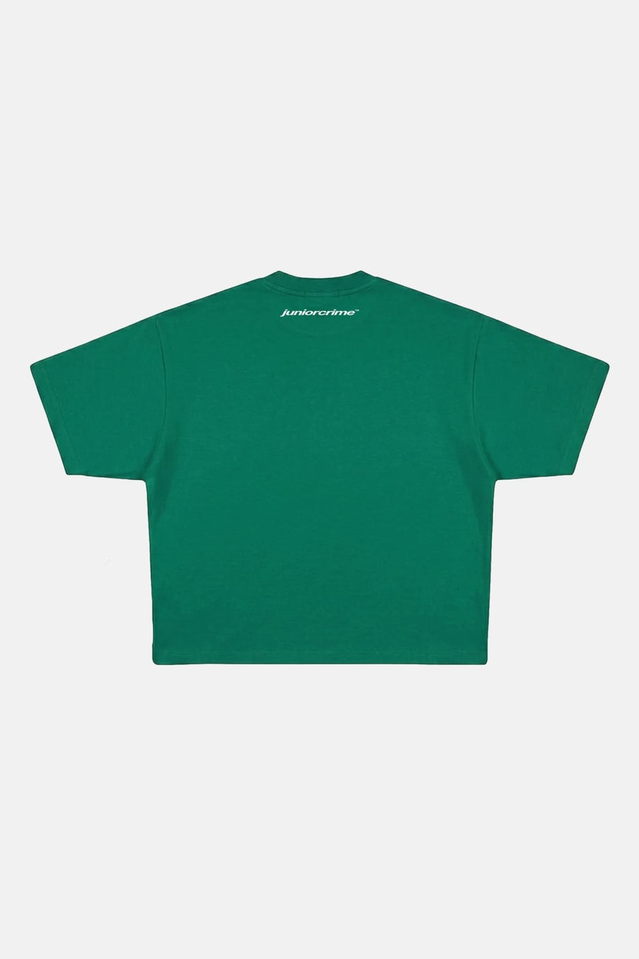 JR Yeşil Boxy Fit Basic Oversize Tshirt