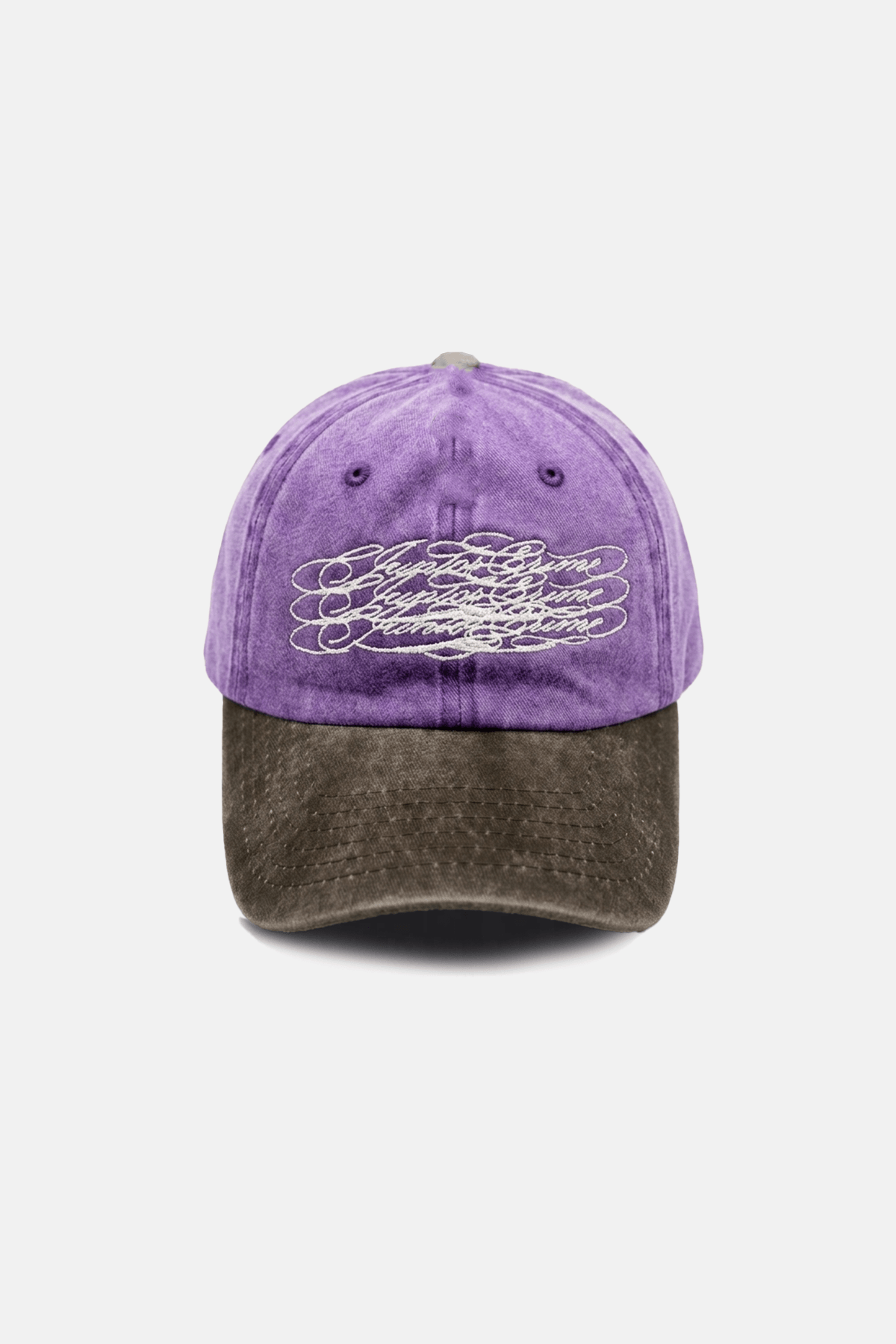 JR Signature Double Color Purple Cap