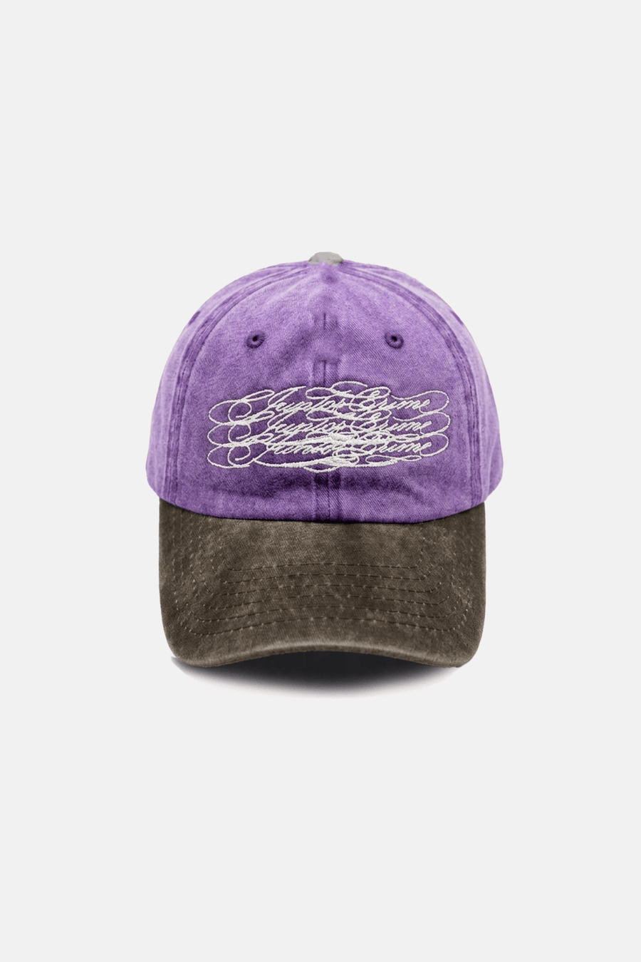 JR Signature Double Color Purple Cap