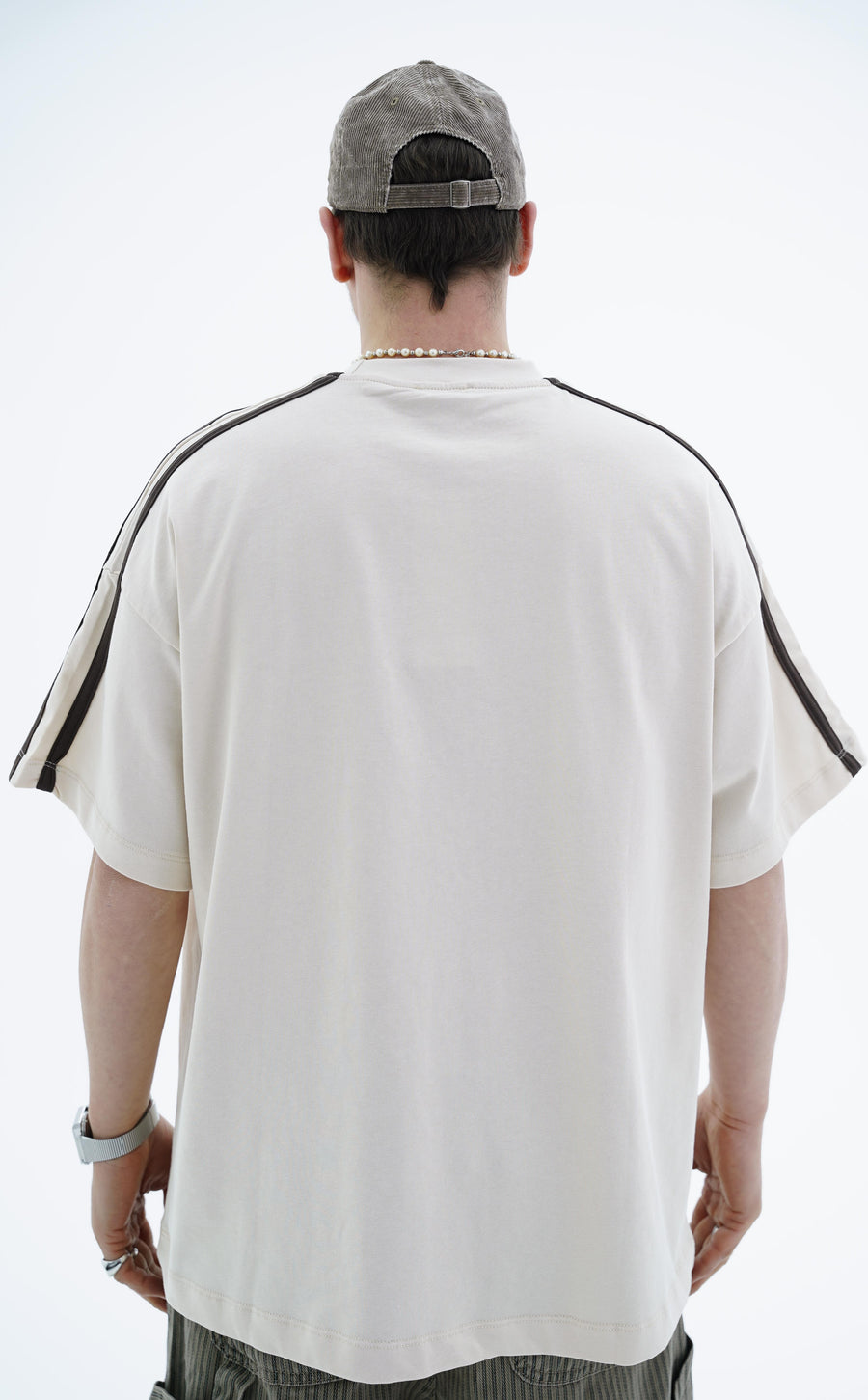 Frontier Patch Detay Kemik Oversize Tshirt JC01 26Y125