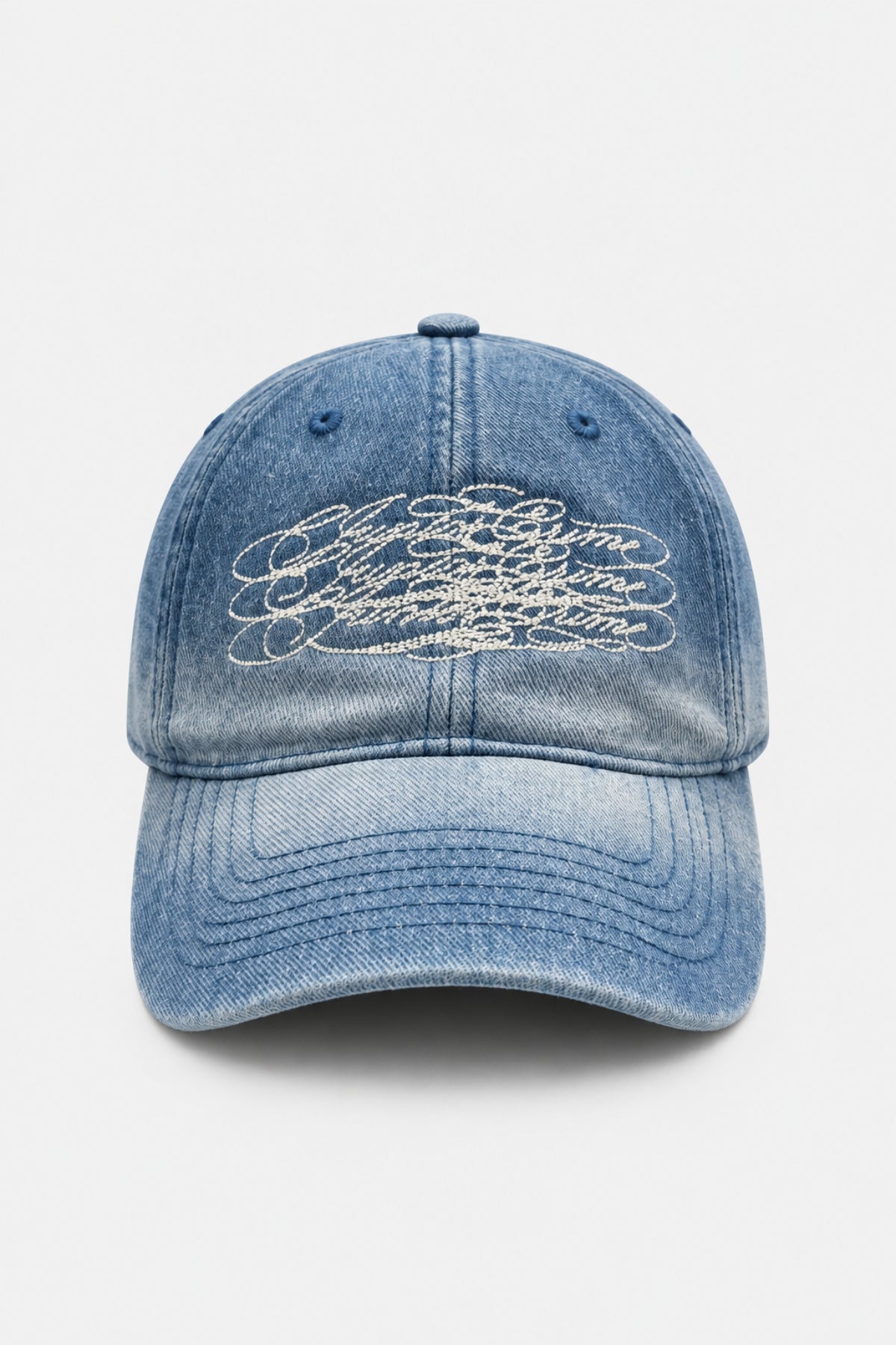JR Signature Acid Wash Blue Cap