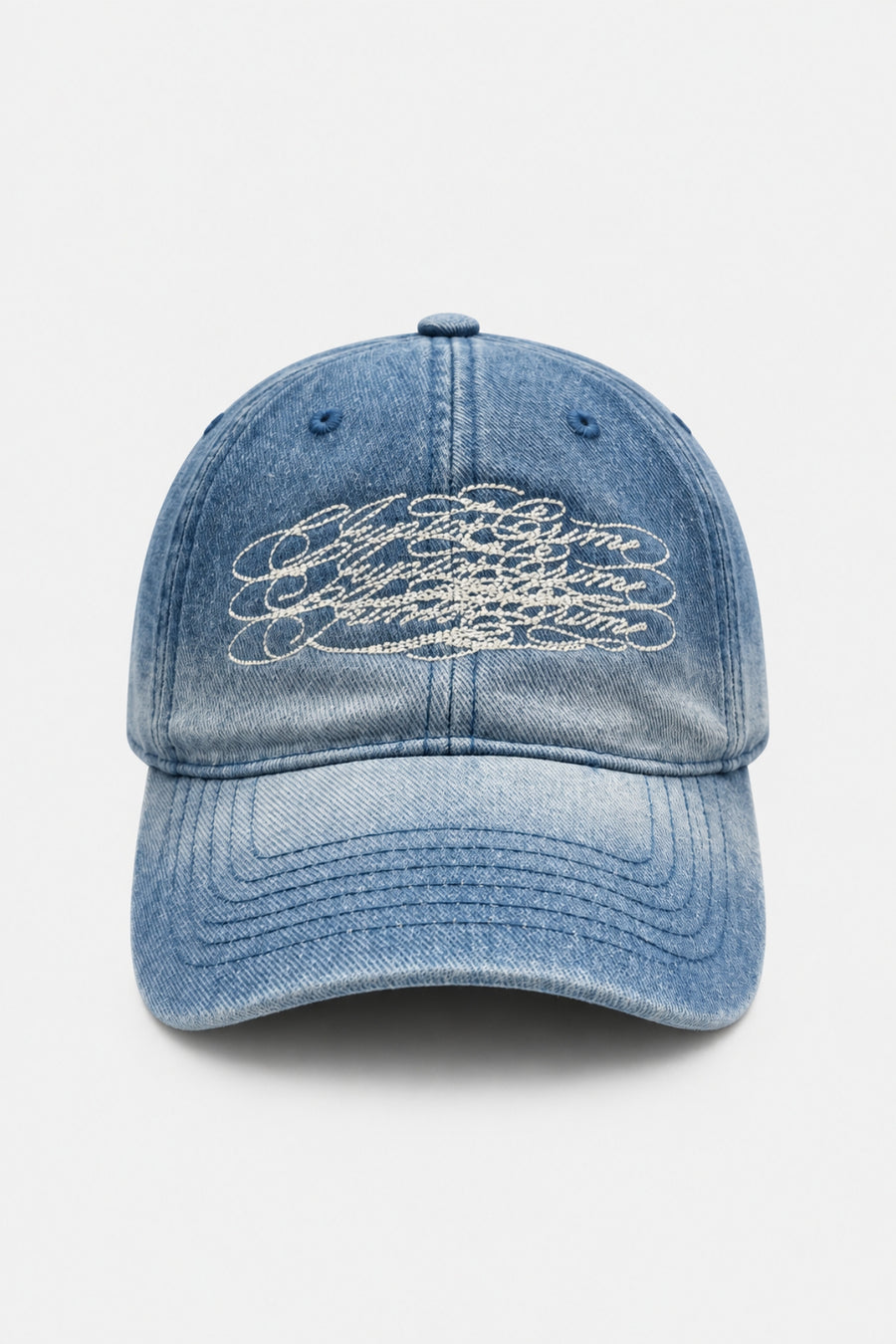 JR Signature Acid Wash Blue Cap