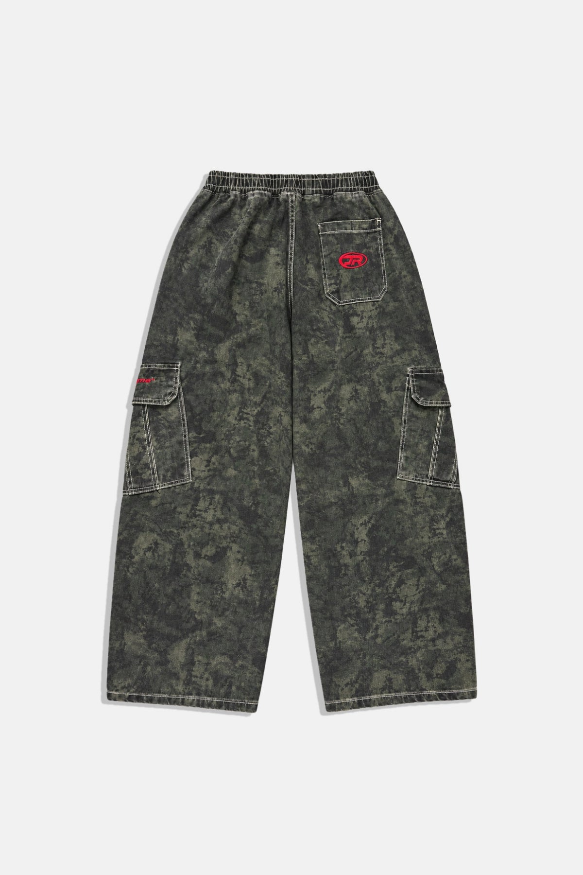 JR Logo Camo Effect Low Waist Pantolon