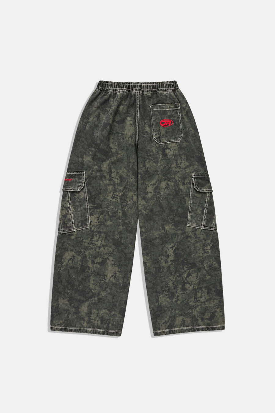 JR Logo Camo Effect Low Waist Pantolon