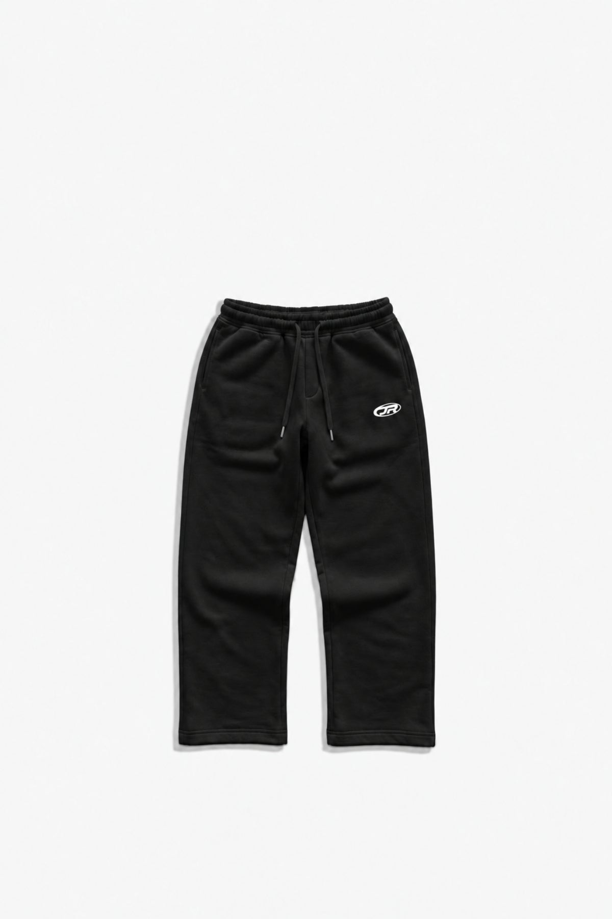JR Logo Siyah Baggy Eşofman Altı