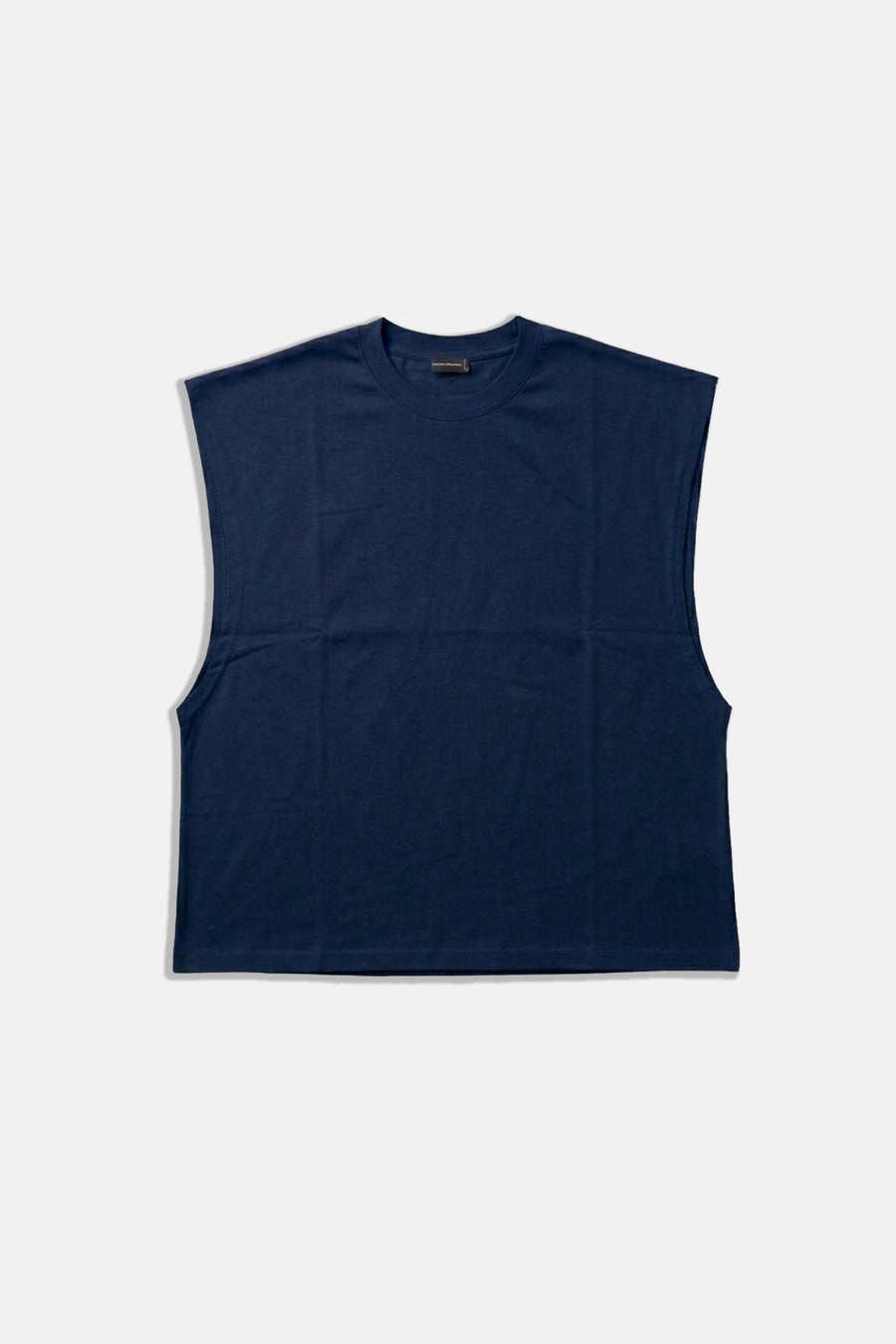 JR Boxy Fit Kolsuz Lacivert Oversize Tshirt