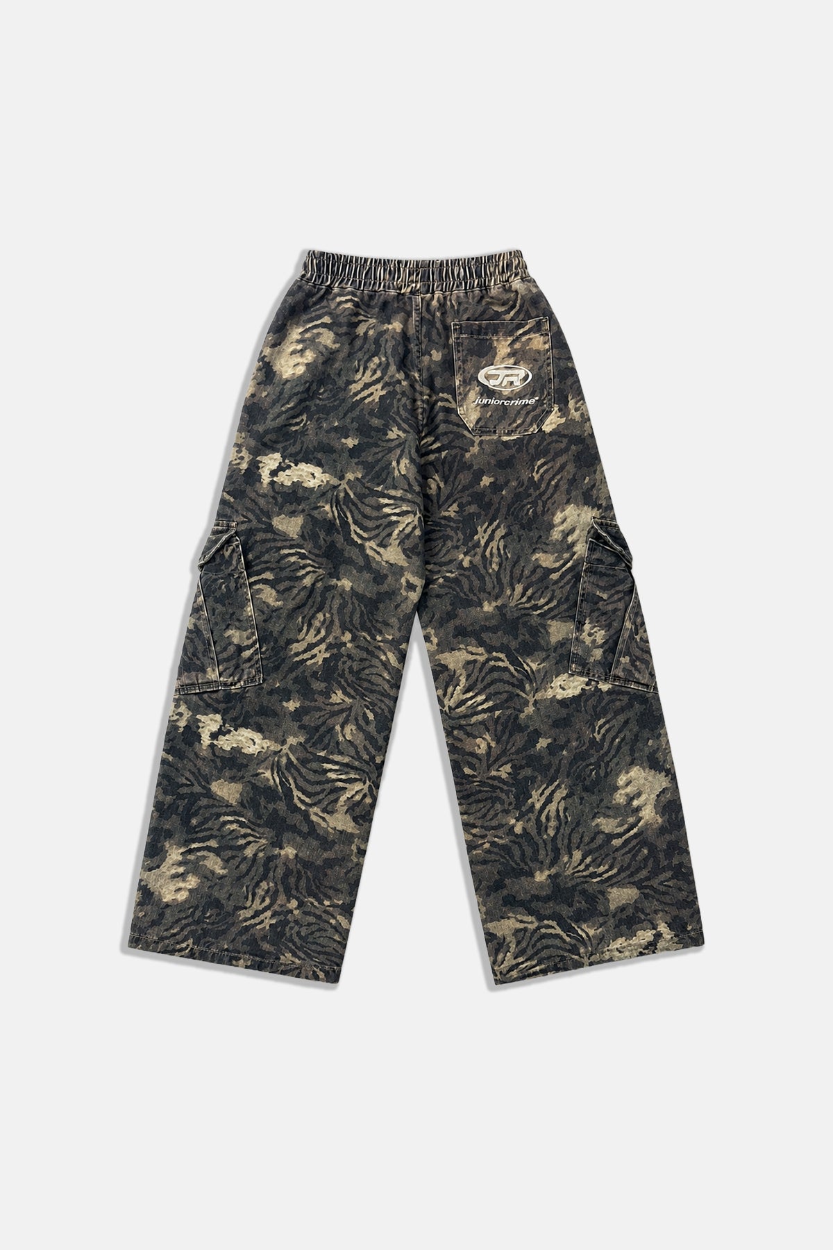JR Logo Camo Effect Low Waist Pantolon