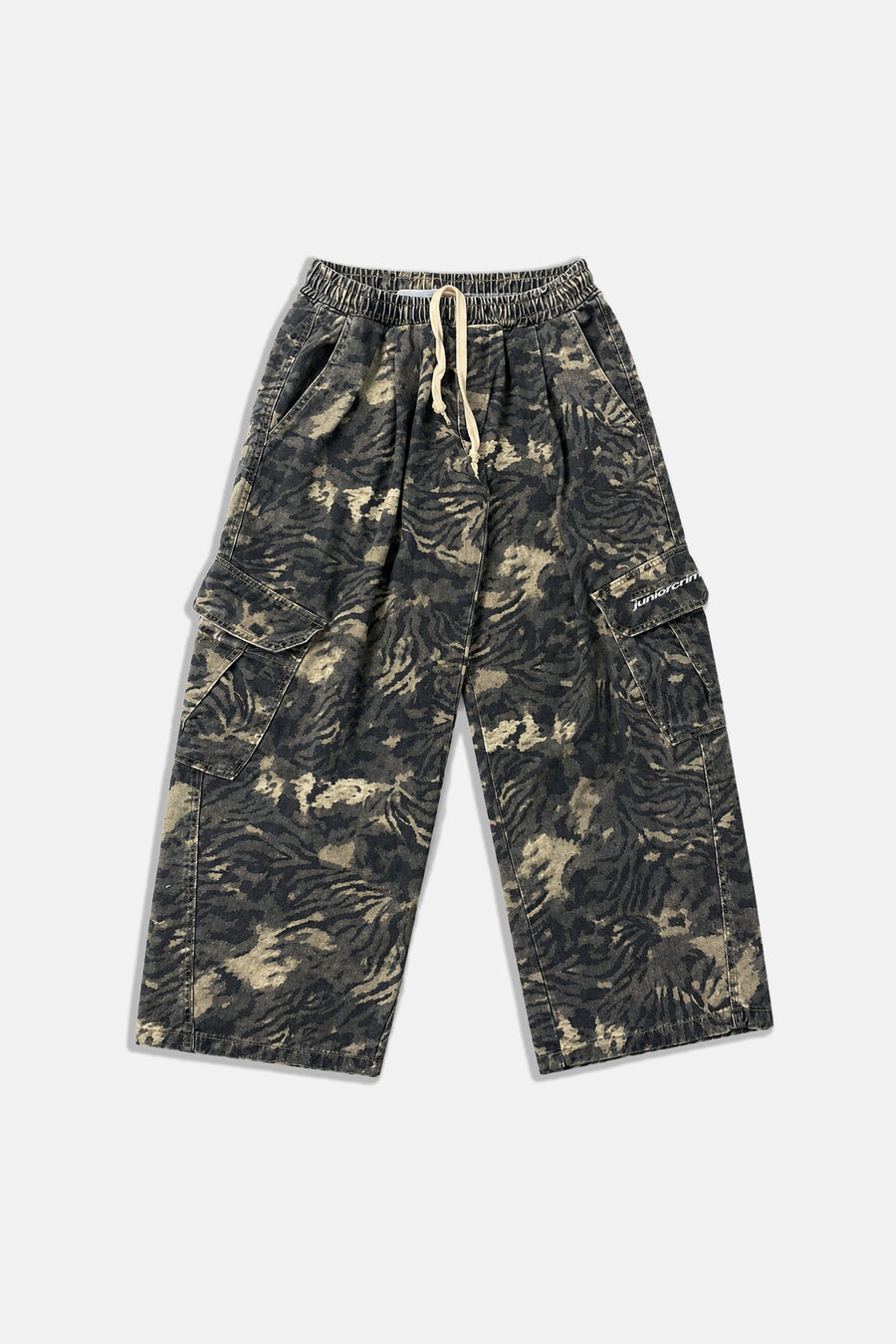 JR Logo Camo Effect Low Waist Pantolon