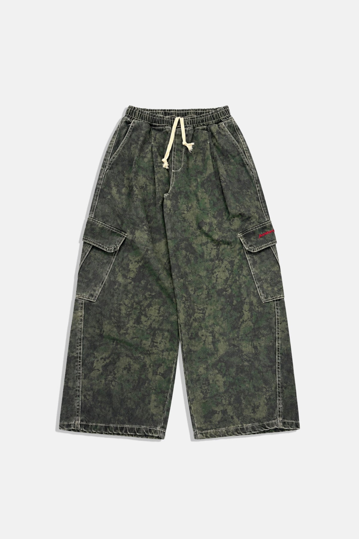 JR Logo Camo Effect Low Waist Pantolon