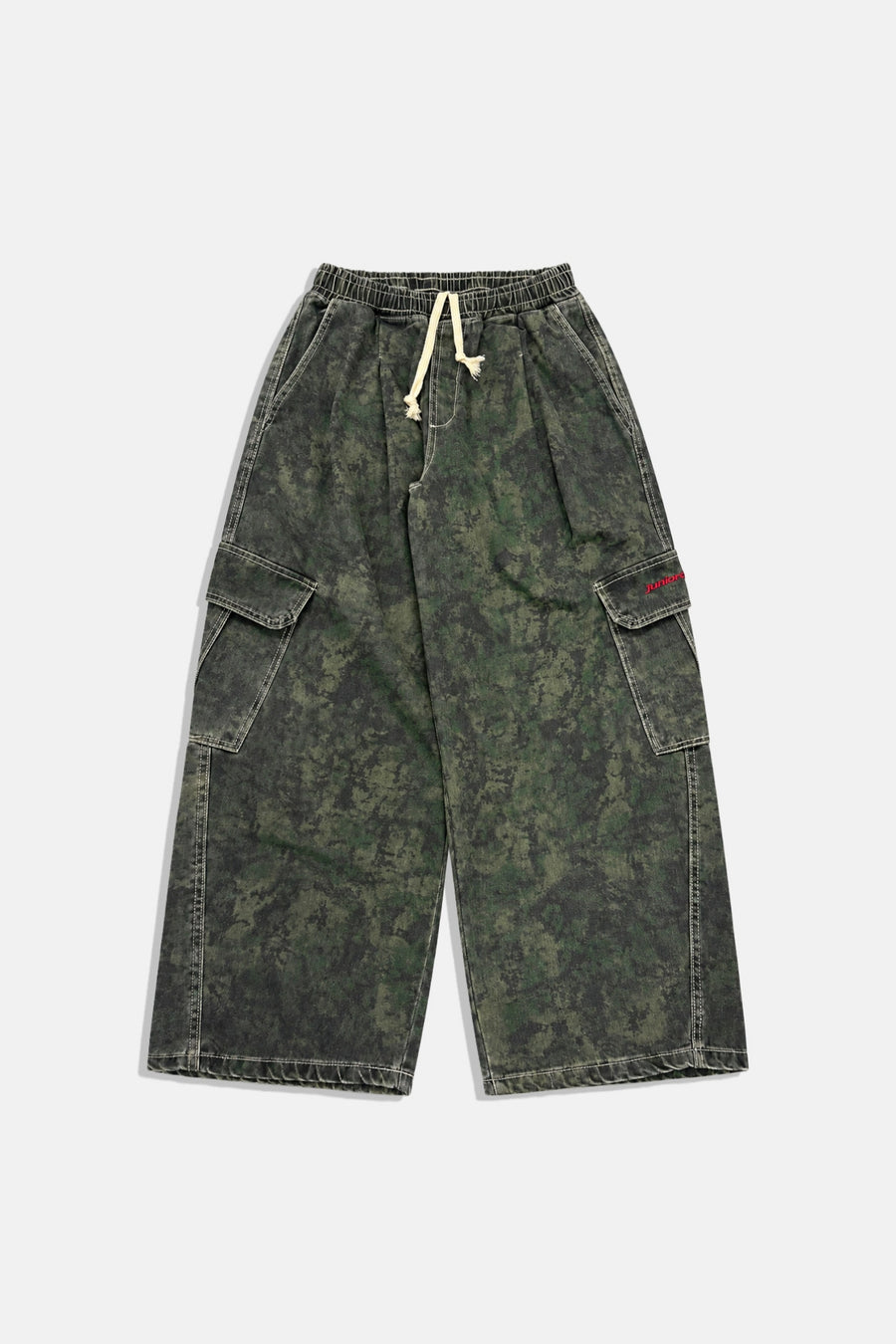 JR Logo Camo Effect Low Waist Pantolon