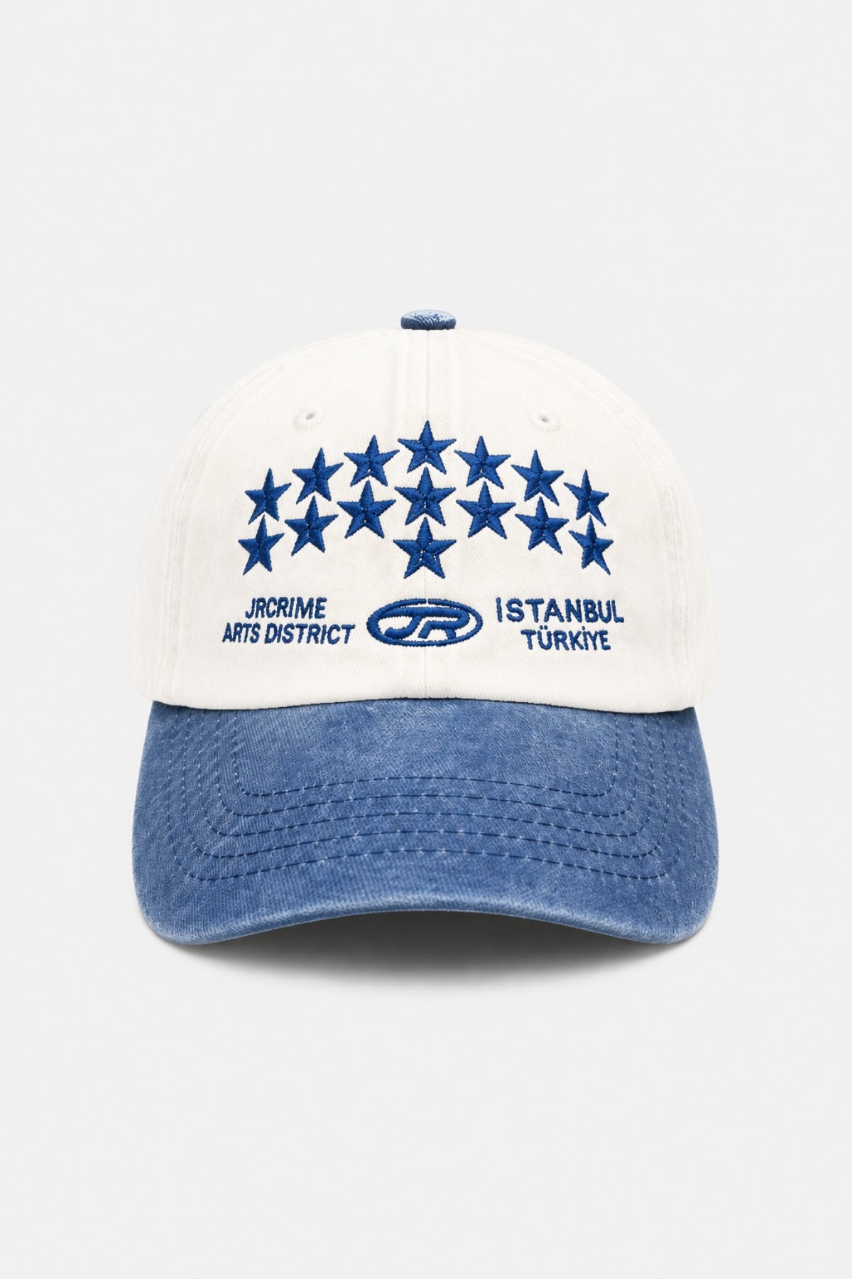 JR Star Logo Double Color Saks Cap