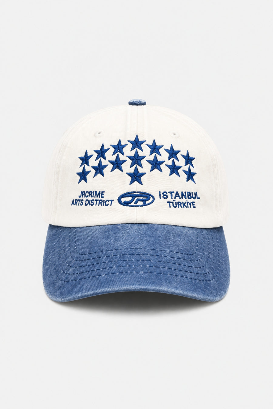 JR Star Logo Double Color Saks Cap