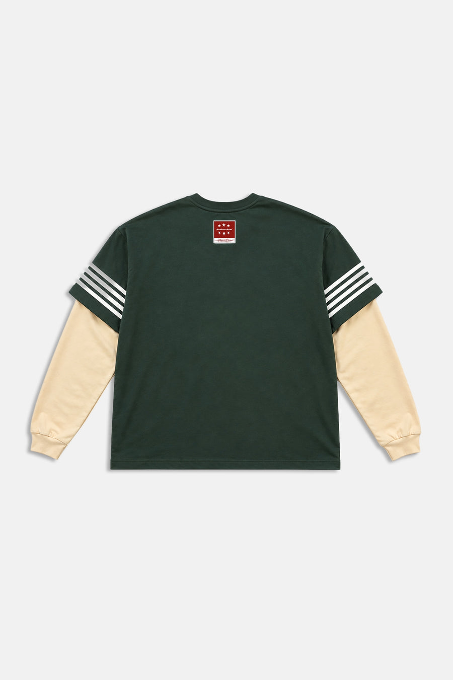 JR Logo Yeşil Oversize Longsleeve