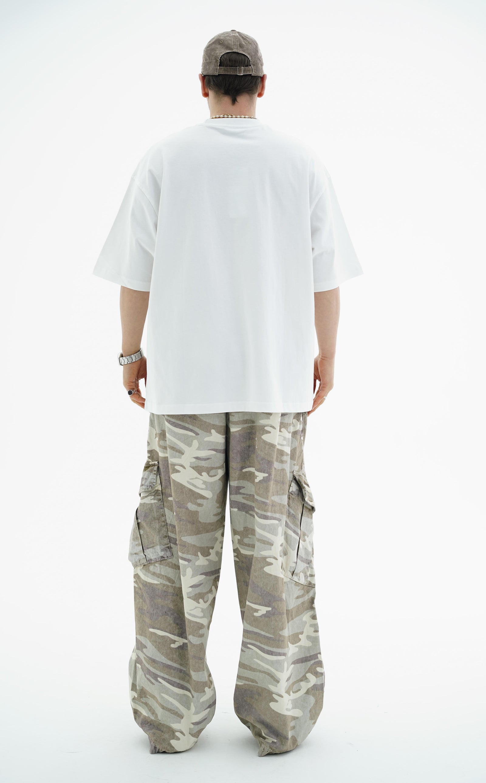 Beyaz Basic Oversize Tshirt JC01 24Y326