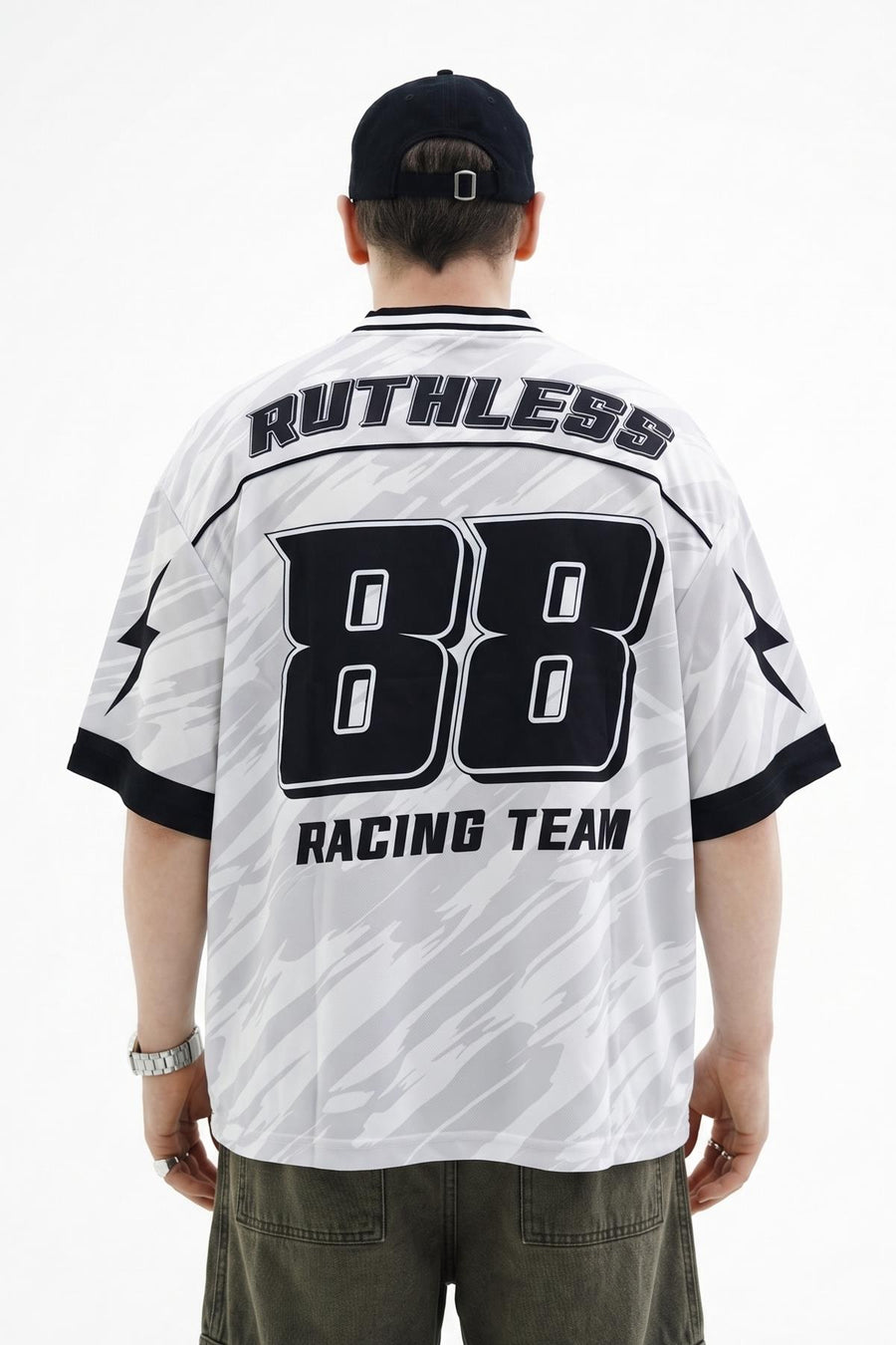 Ruth Baskılı Oversize Forma Tshirt JC01 26Y158