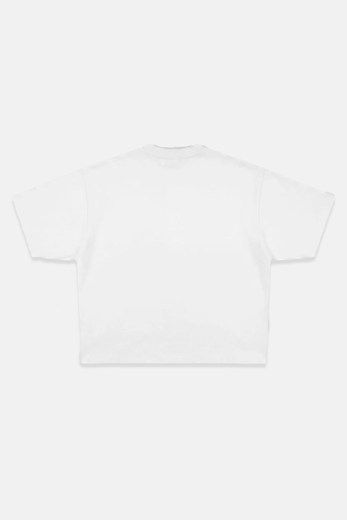 JR Red Studio Baskılı Beyaz Boxy Fit Tshirt