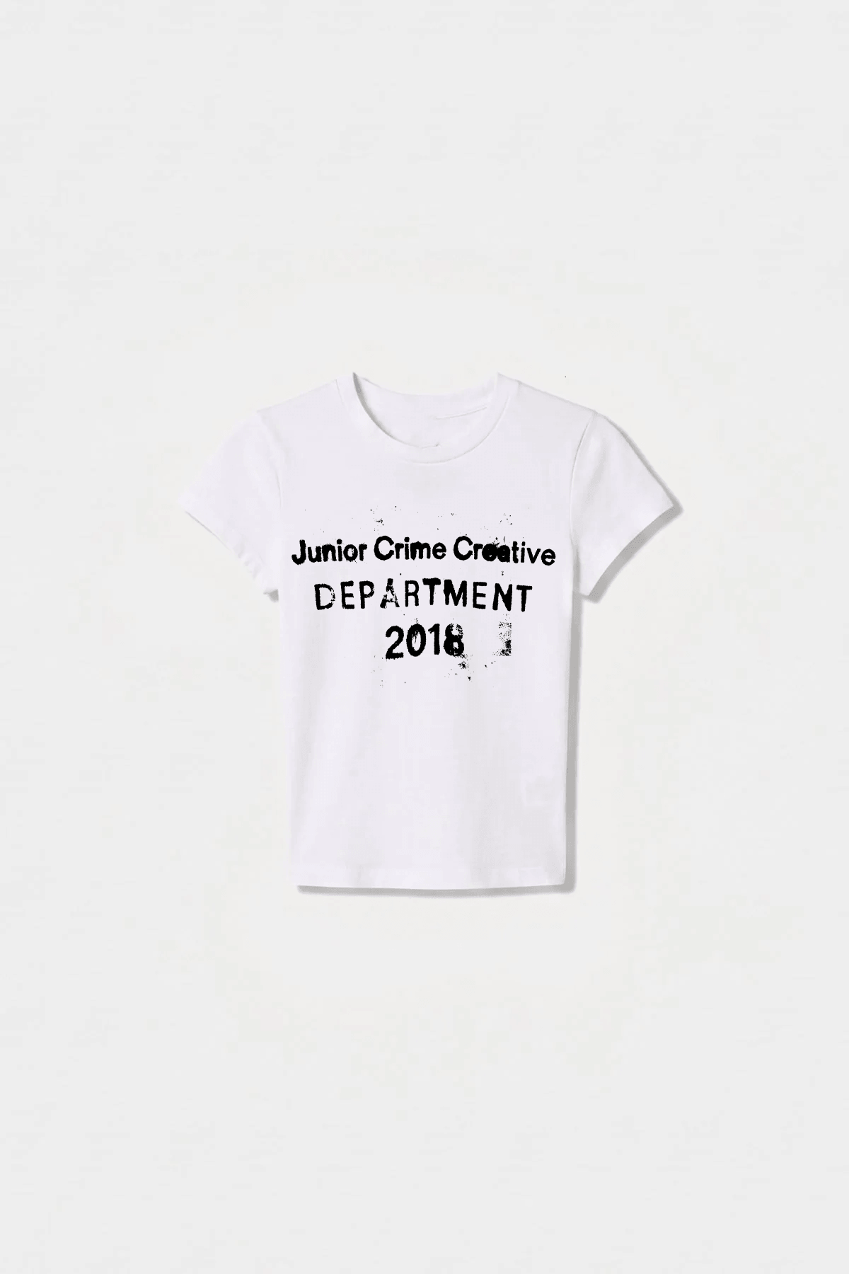 JR Siyah Creative Baskılı Krem Kadın Fit Top