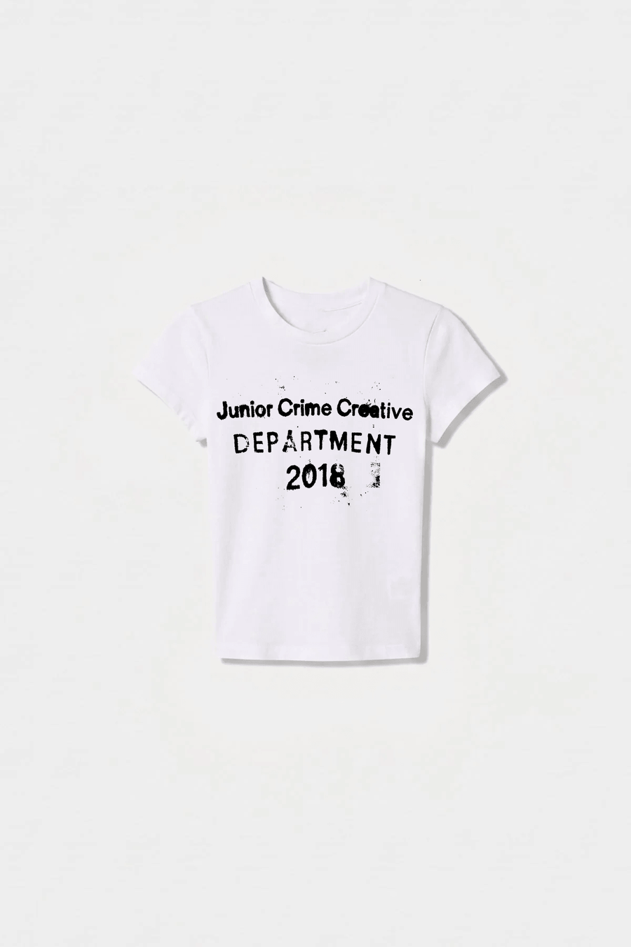 JR Siyah Creative Baskılı Krem Kadın Fit Top