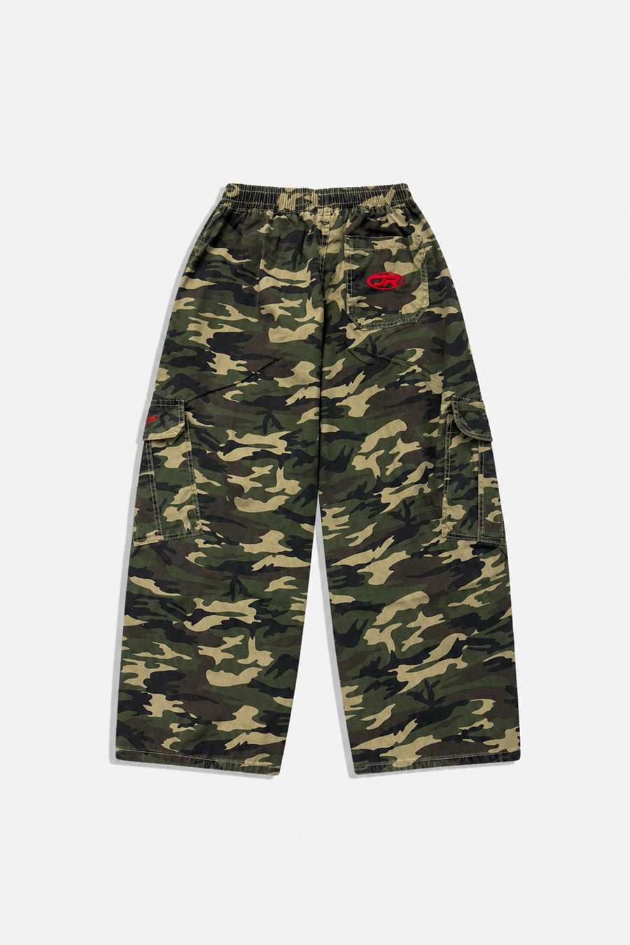 JR Full Camo Desenli Low Waist Pantolon
